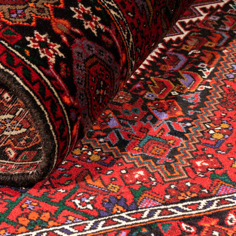 Perserteppich - Nomadic - 150 x 105 cm - rot