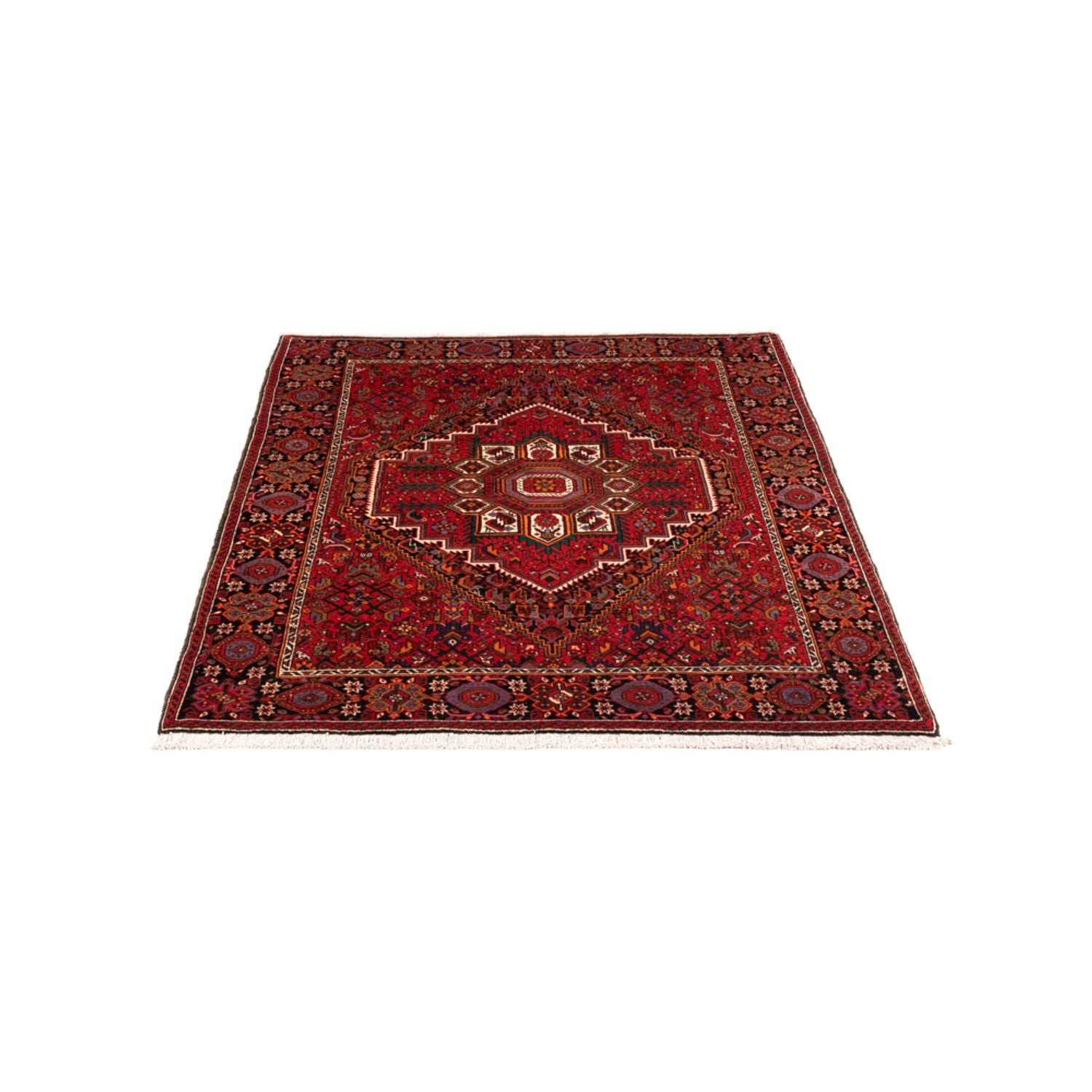 Perserteppich - Nomadic - 150 x 105 cm - rot