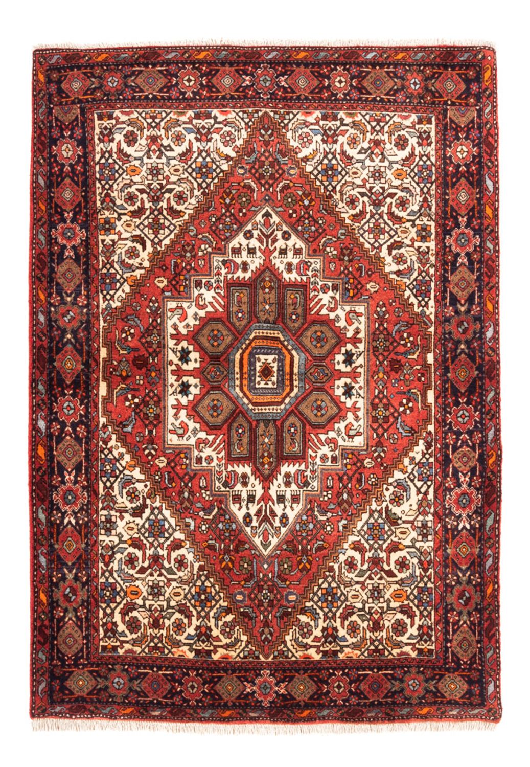 Perserteppich - Nomadic - 145 x 103 cm - creme