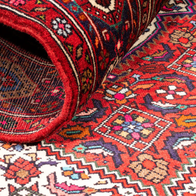 Perserteppich - Nomadic - 156 x 108 cm - rot