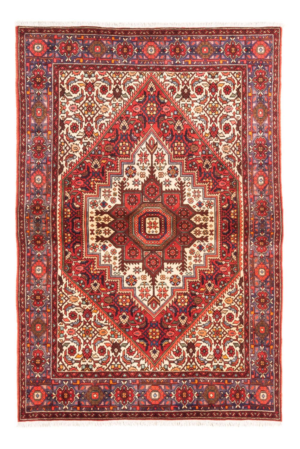 Perserteppich - Nomadic - 147 x 98 cm - beige