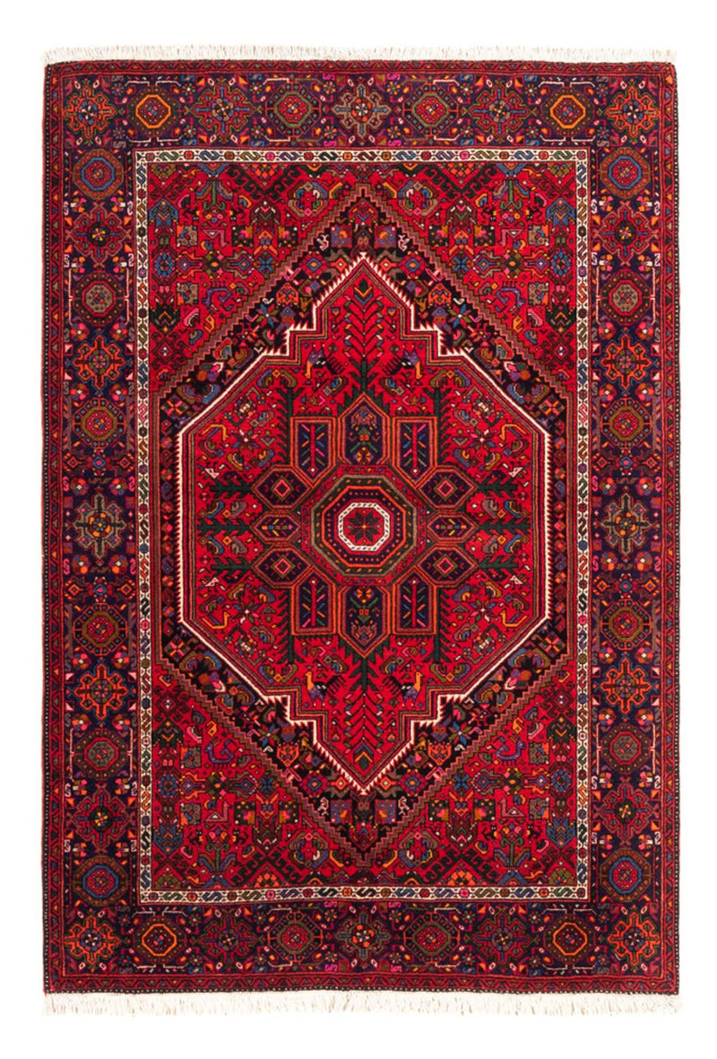 Perserteppich - Nomadic - 144 x 100 cm - rot