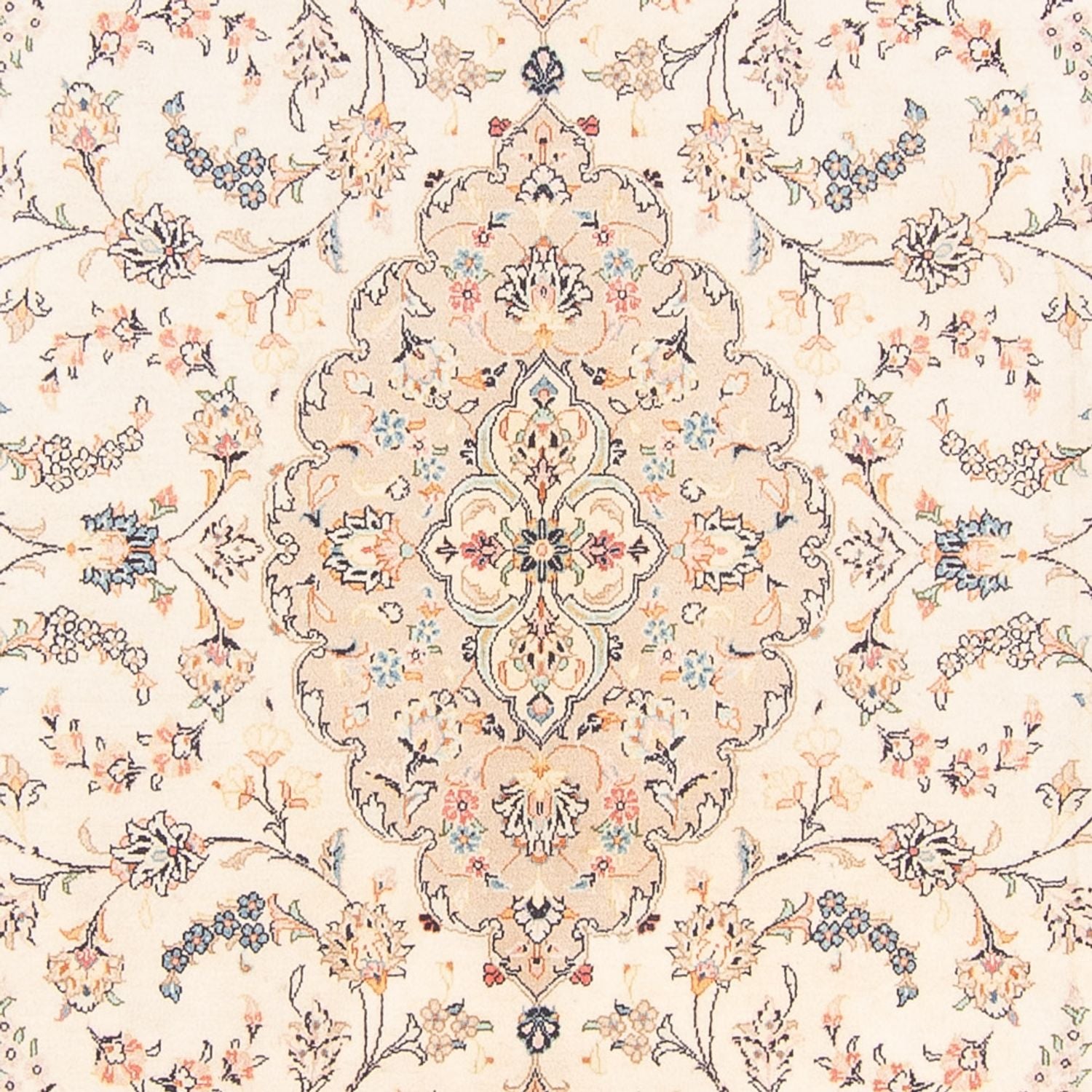Perserteppich - Keshan - 296 x 196 cm - creme