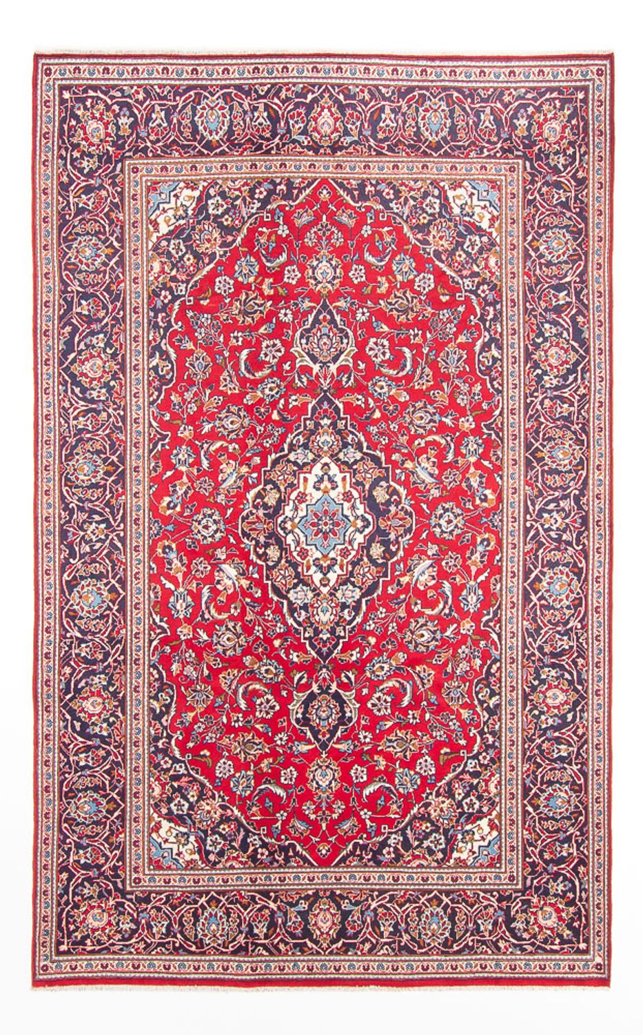 Perserteppich - Keshan - 295 x 197 cm - rot