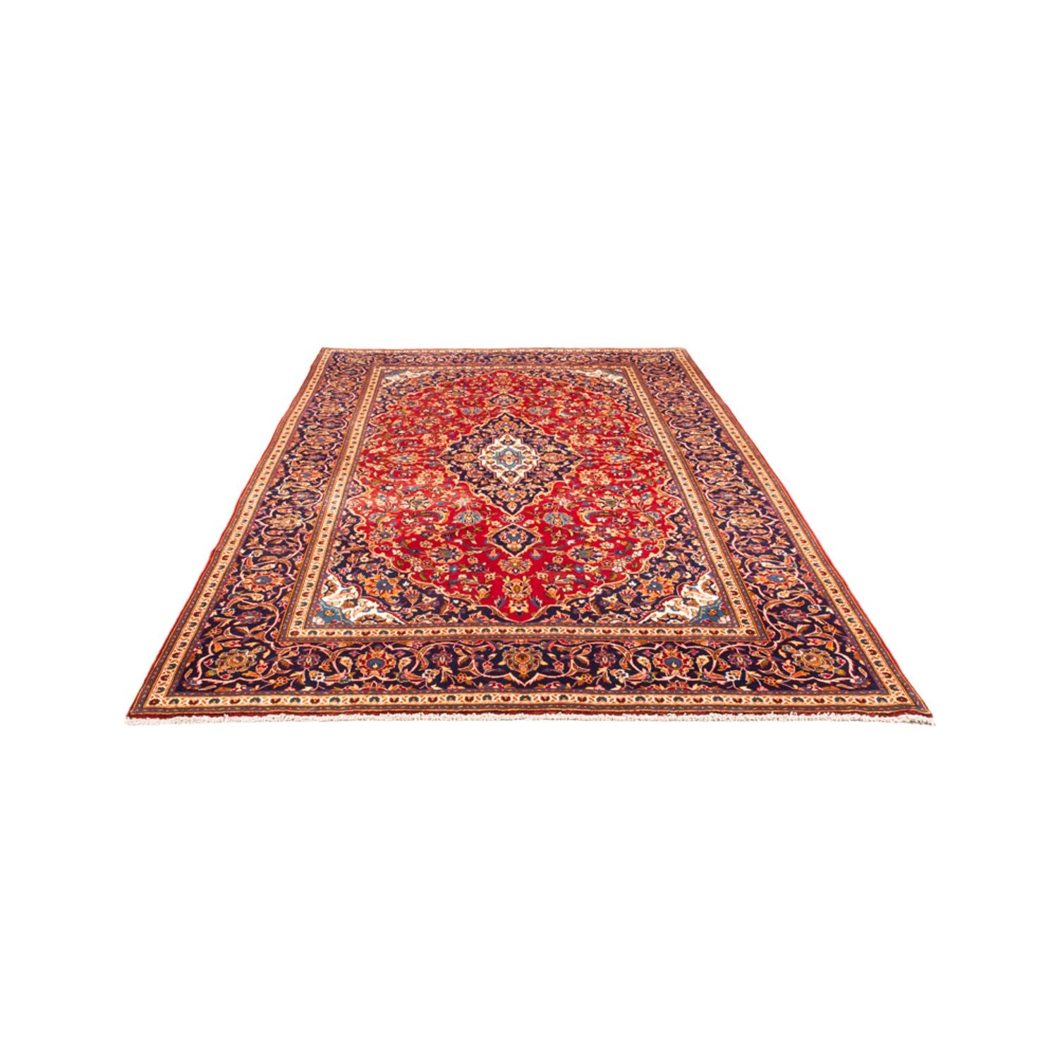 Perserteppich - Keshan - 303 x 192 cm - rot