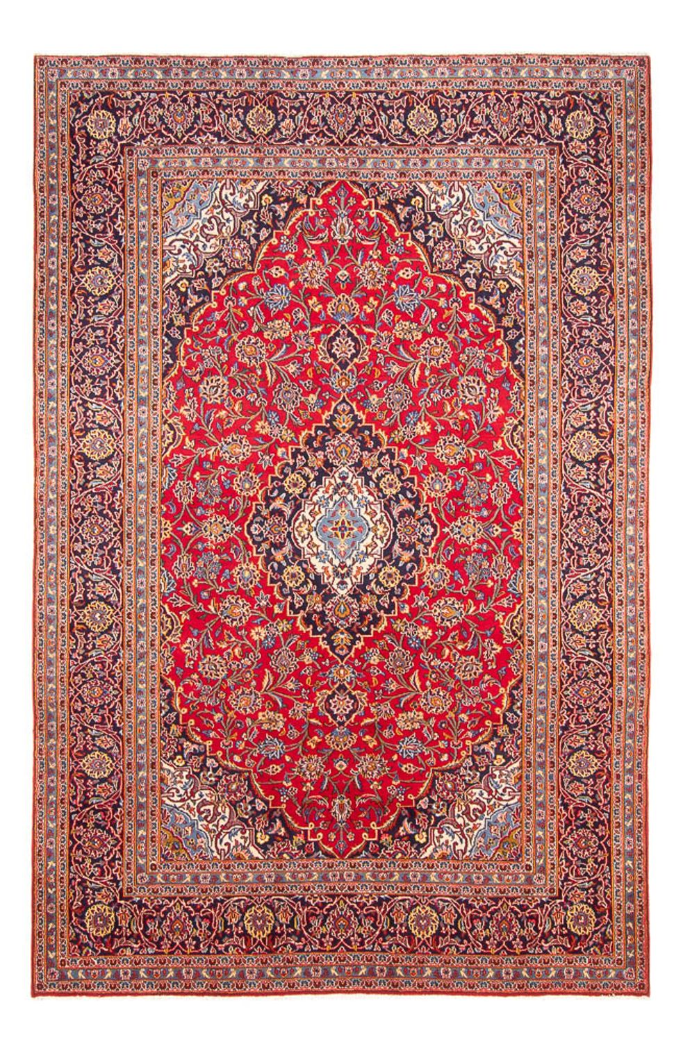 Perserteppich - Keshan - 293 x 200 cm - rot