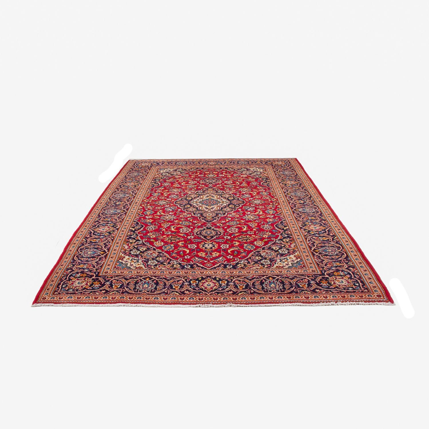 Perserteppich - Keshan - 294 x 200 cm - rot