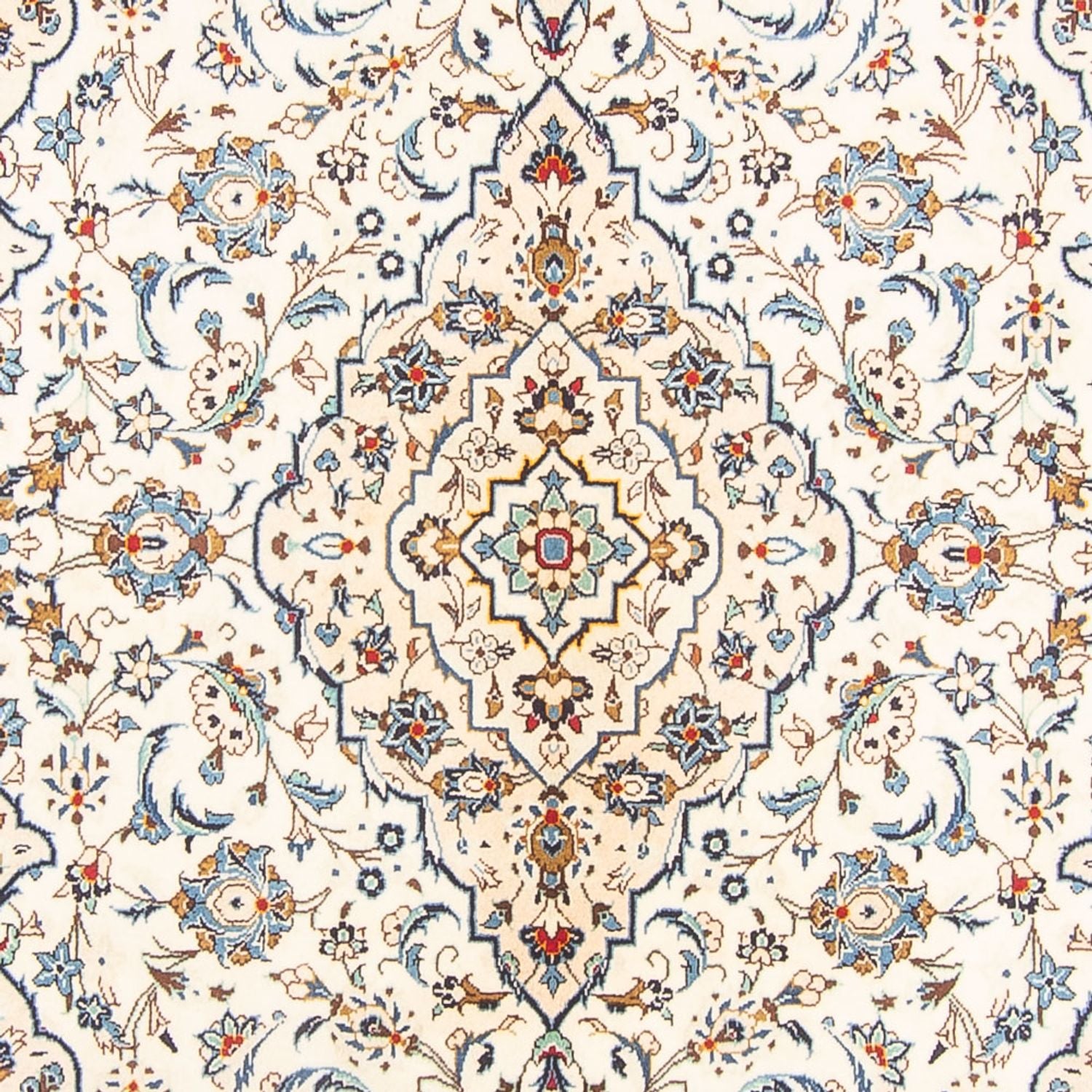 Perserteppich - Keshan - 300 x 196 cm - creme