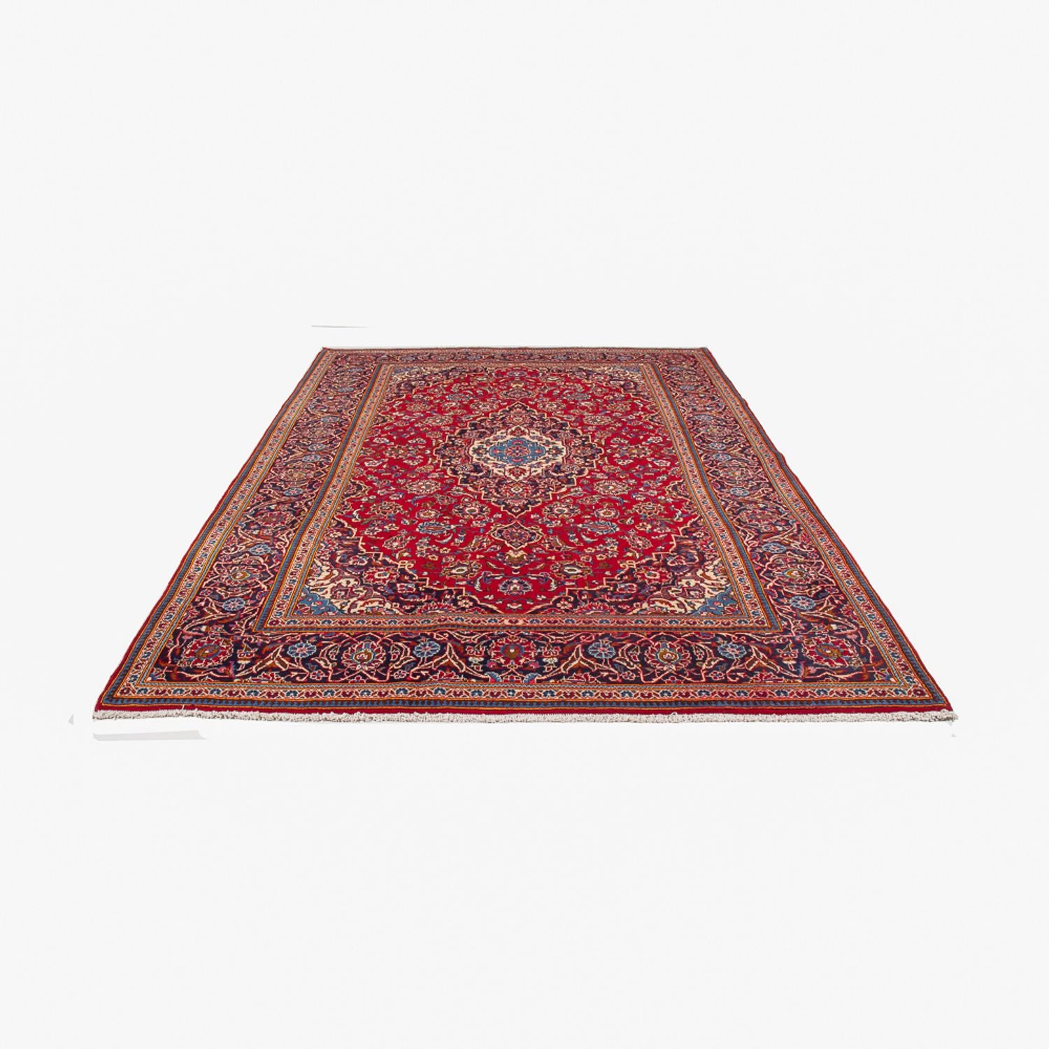 Perserteppich - Keshan - 300 x 197 cm - rot