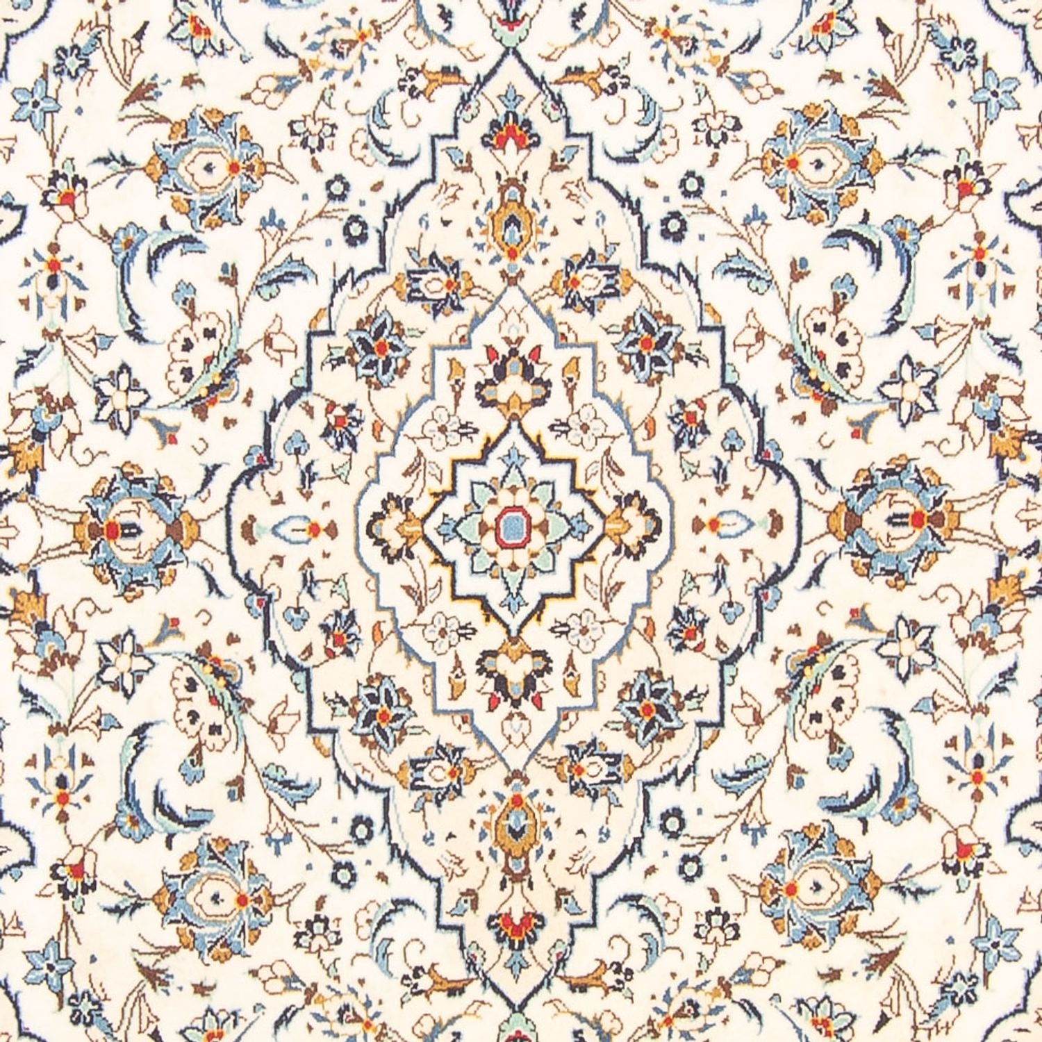 Perserteppich - Keshan - 304 x 196 cm - creme