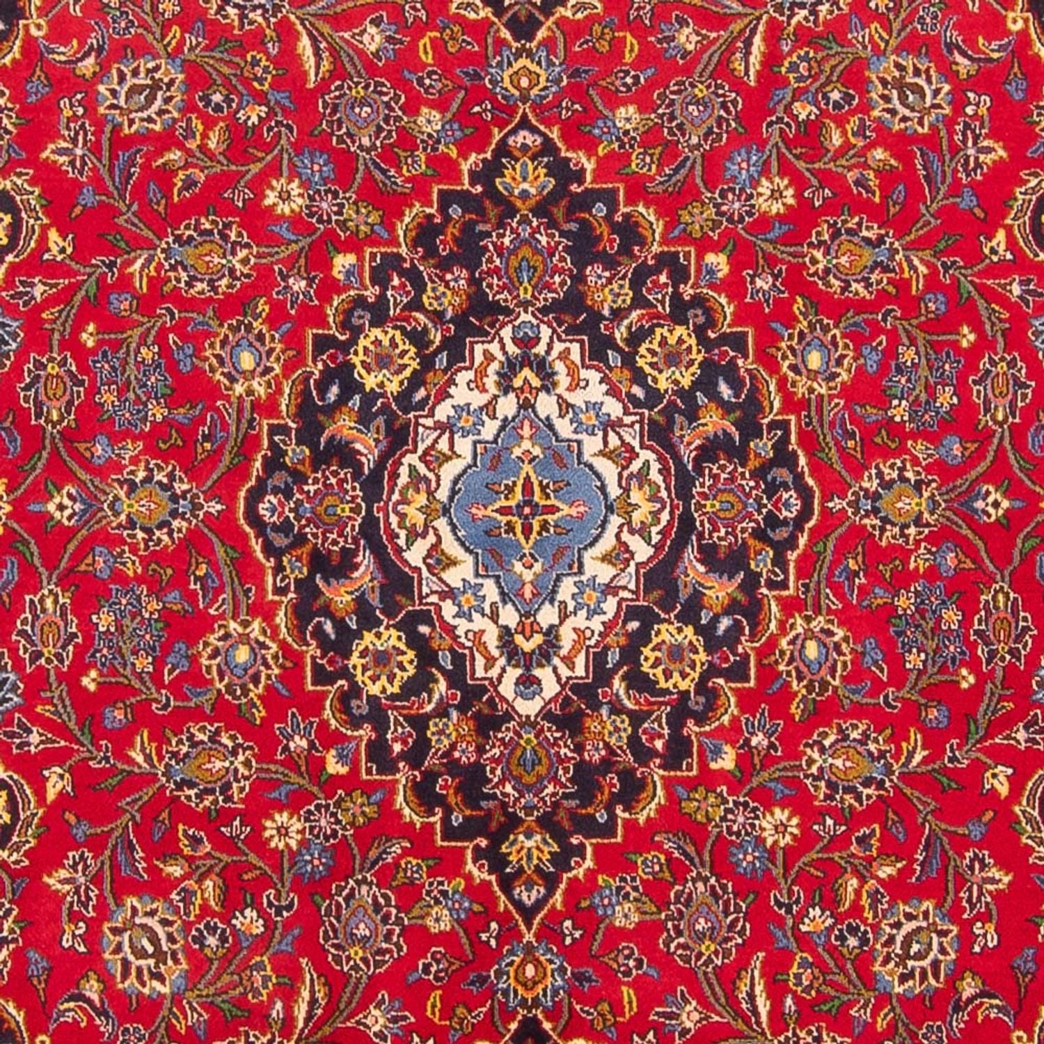 Perserteppich - Keshan - 296 x 203 cm - rot