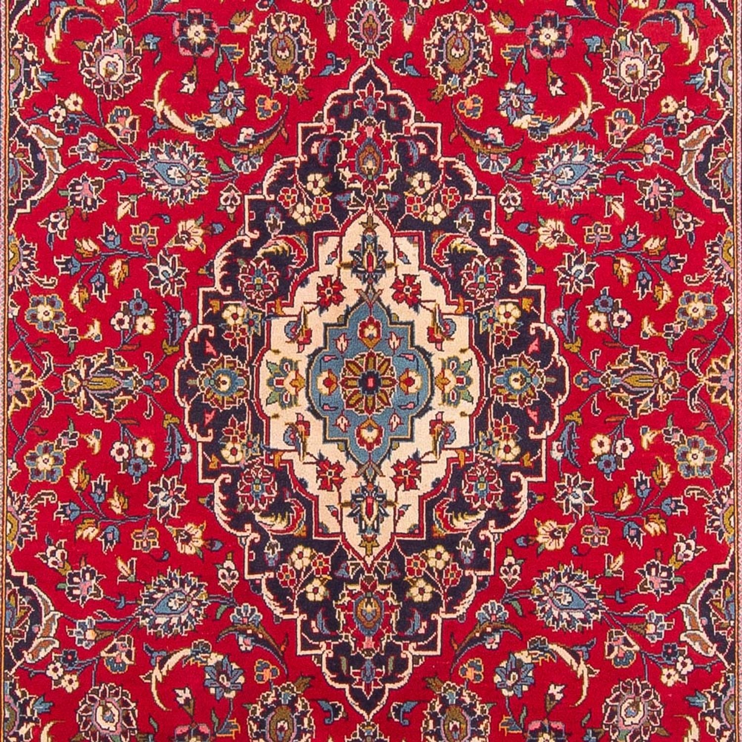 Perserteppich - Keshan - 310 x 194 cm - rot