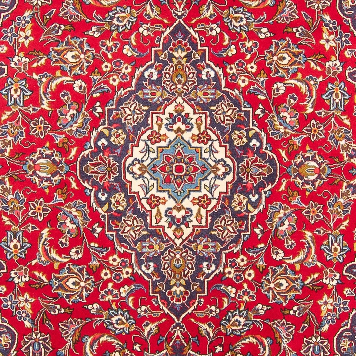 Perserteppich - Keshan - 307 x 198 cm - rot