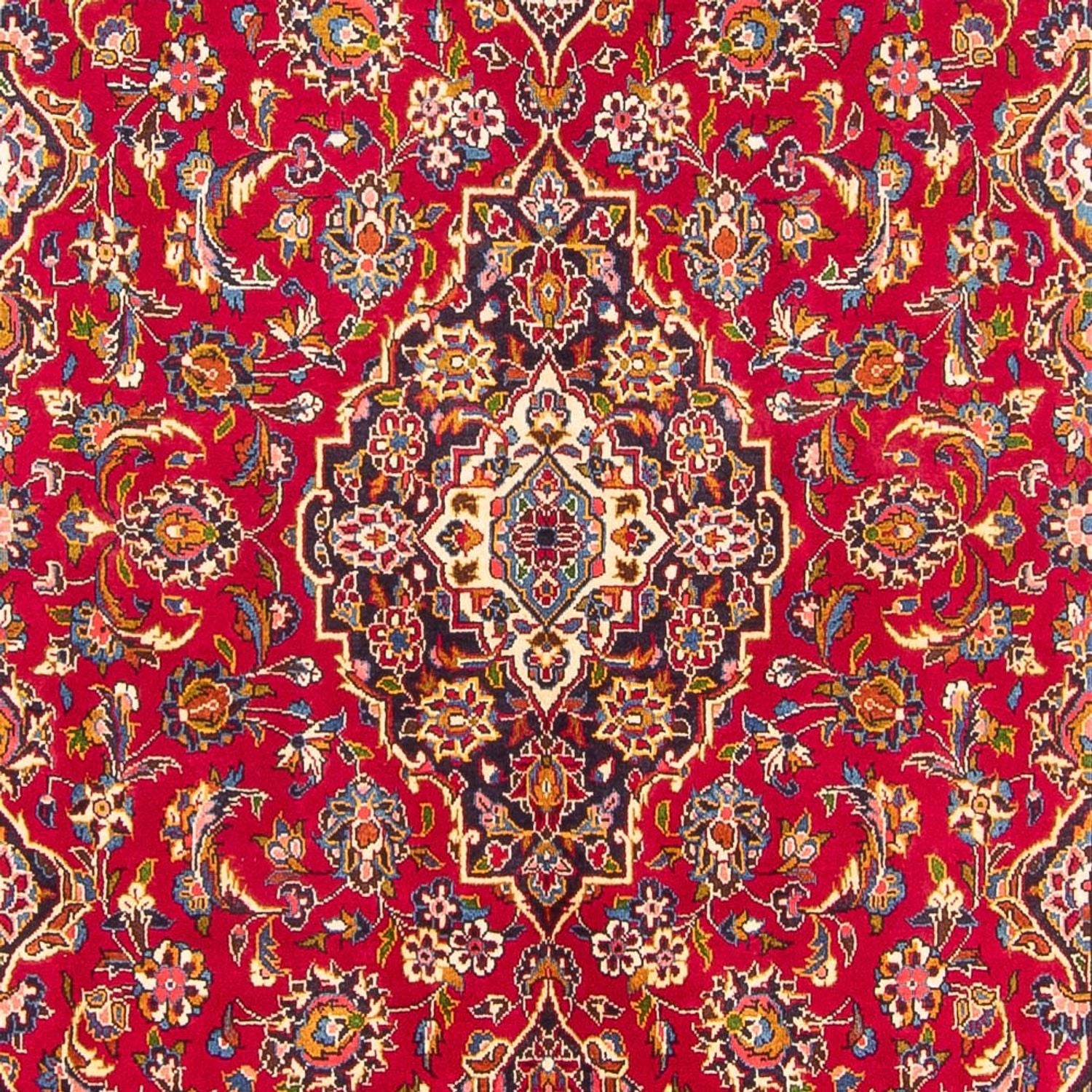 Perserteppich - Keshan - 316 x 207 cm - rot
