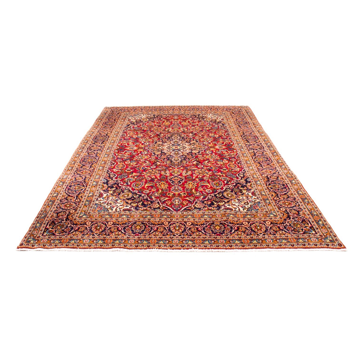 Perserteppich - Keshan - 345 x 237 cm - rot
