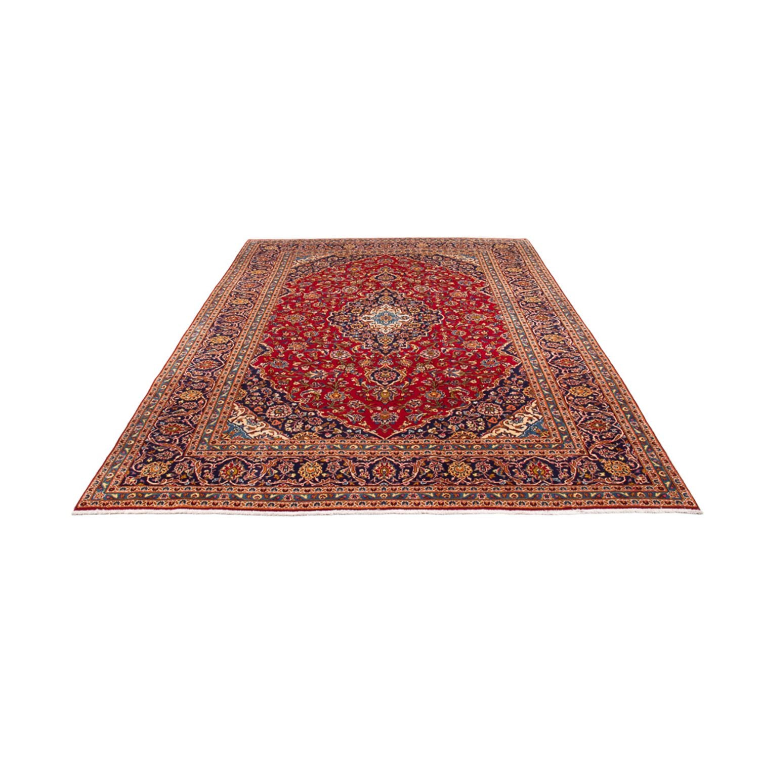 Perserteppich - Keshan - 343 x 242 cm - rot