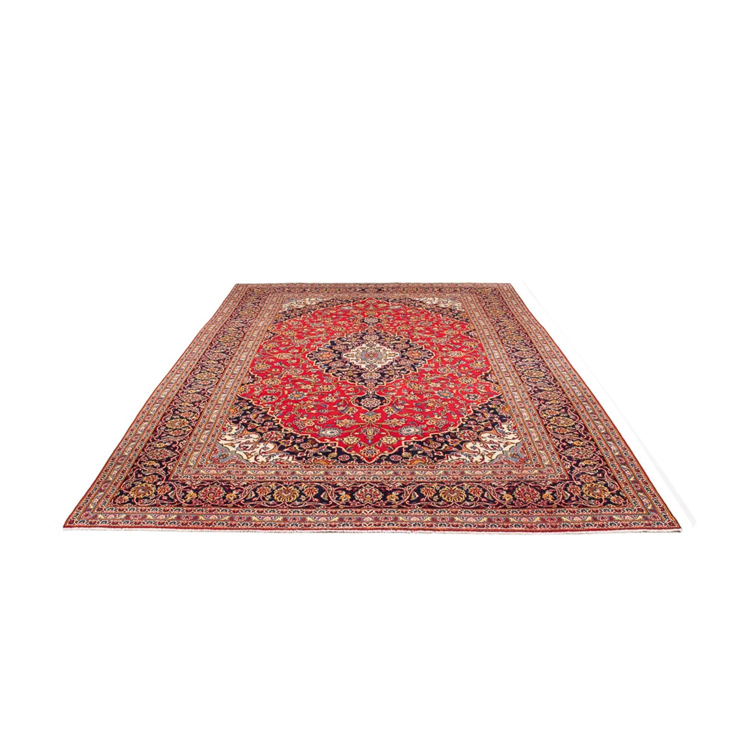Perserteppich - Keshan - 345 x 244 cm - rot