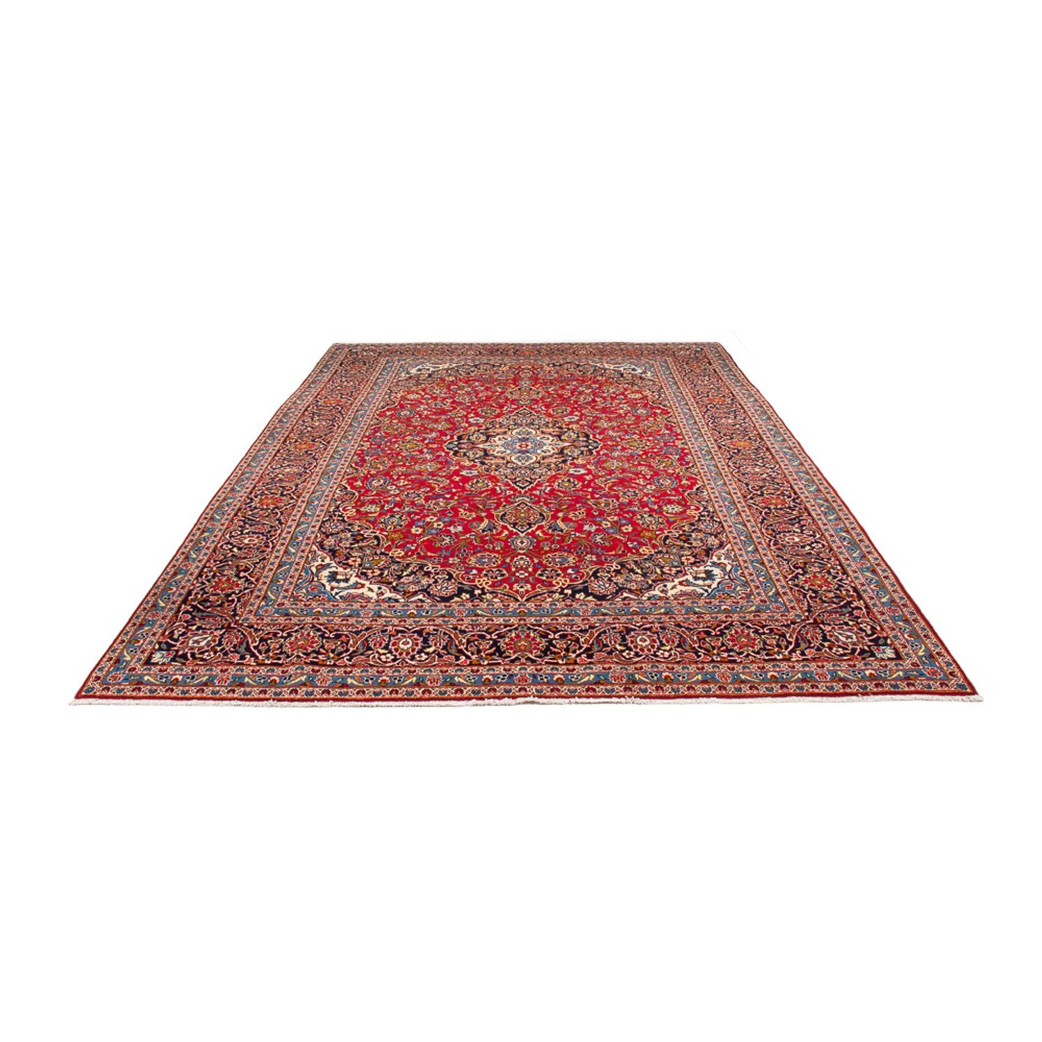 Perserteppich - Keshan - 343 x 247 cm - rot