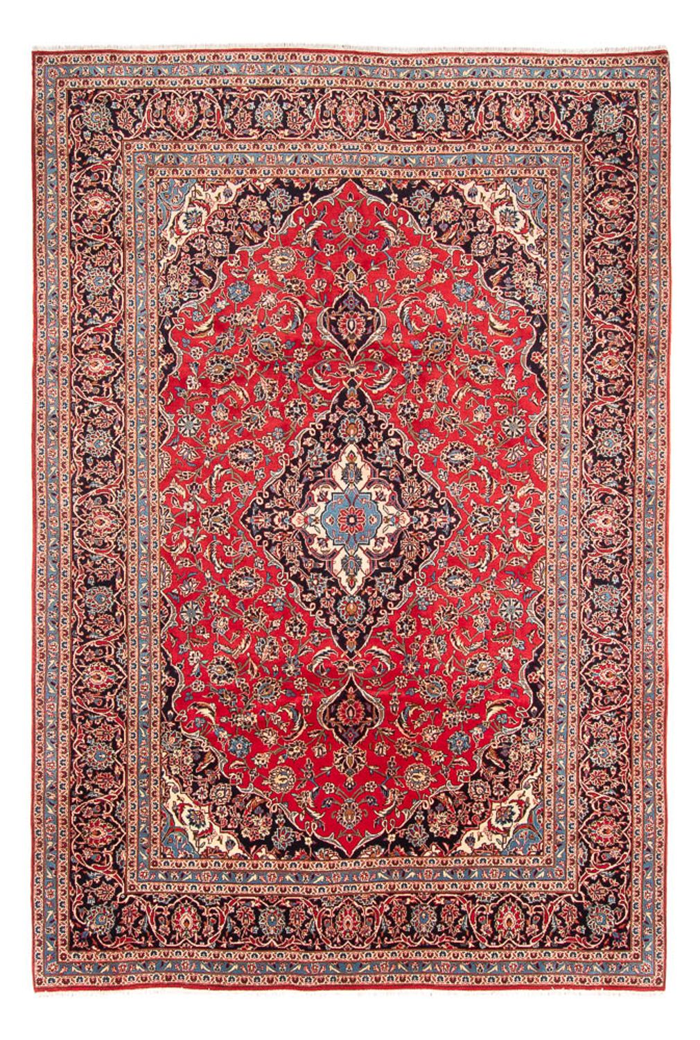 Perserteppich - Keshan - 348 x 245 cm - rot