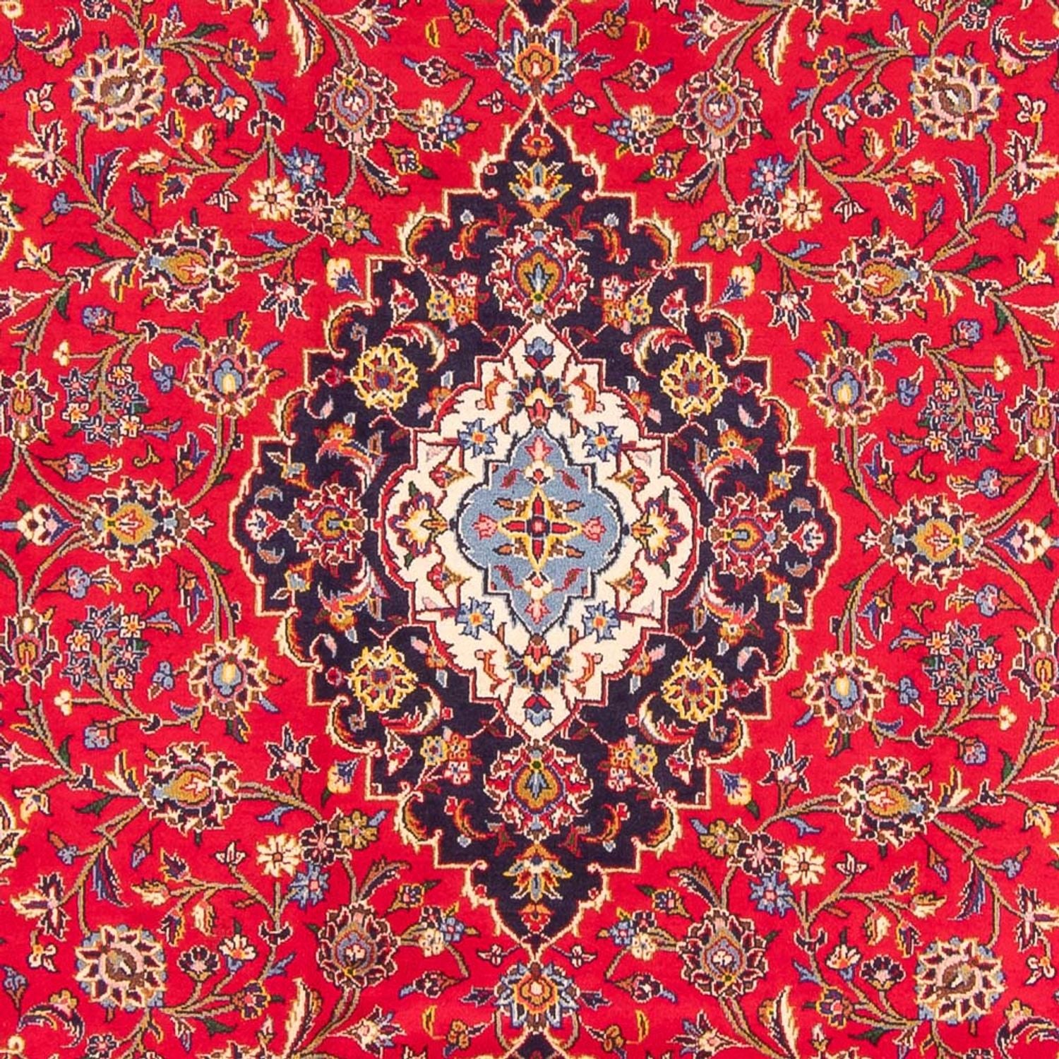 Perserteppich - Keshan - 346 x 247 cm - rot