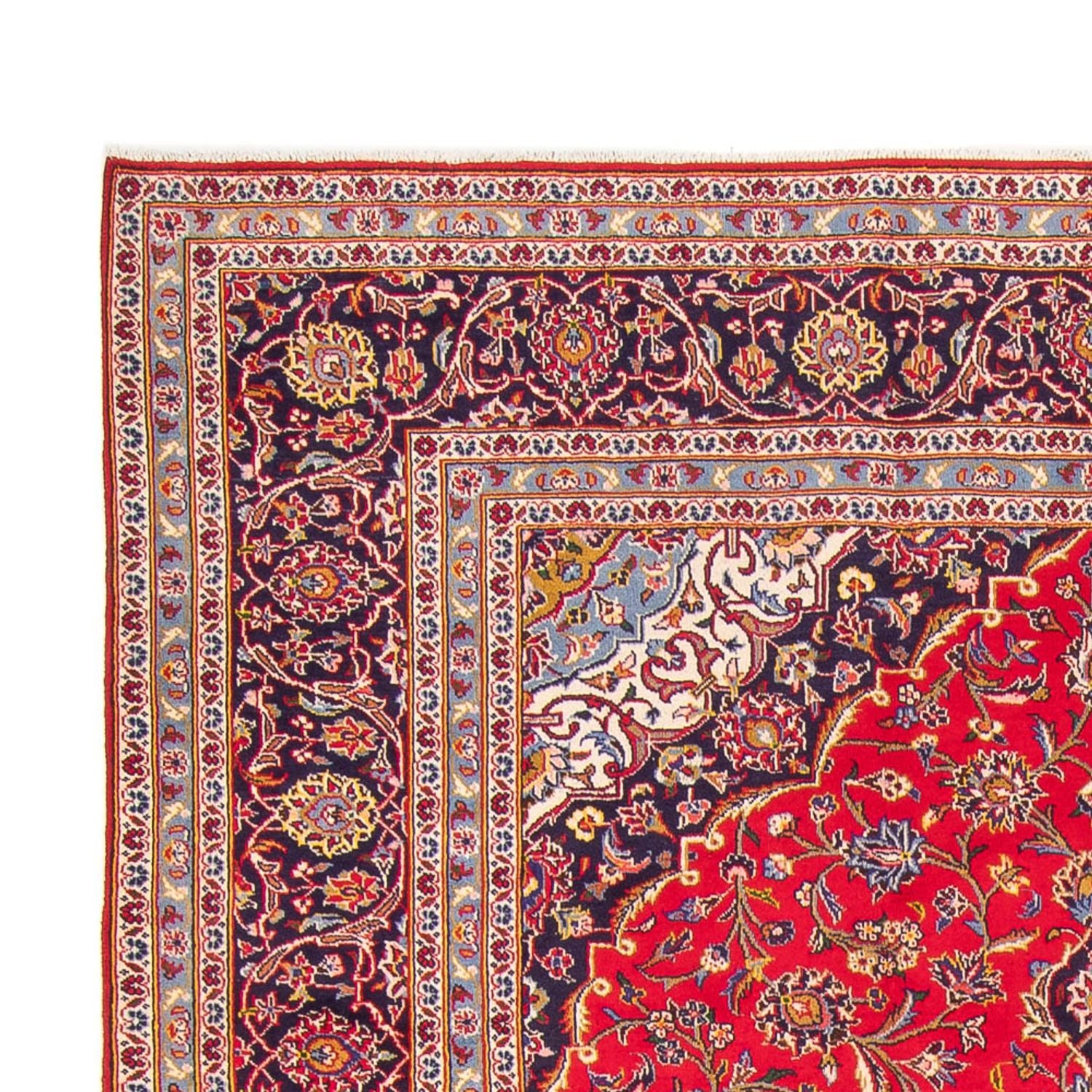 Perserteppich - Keshan - 346 x 247 cm - rot