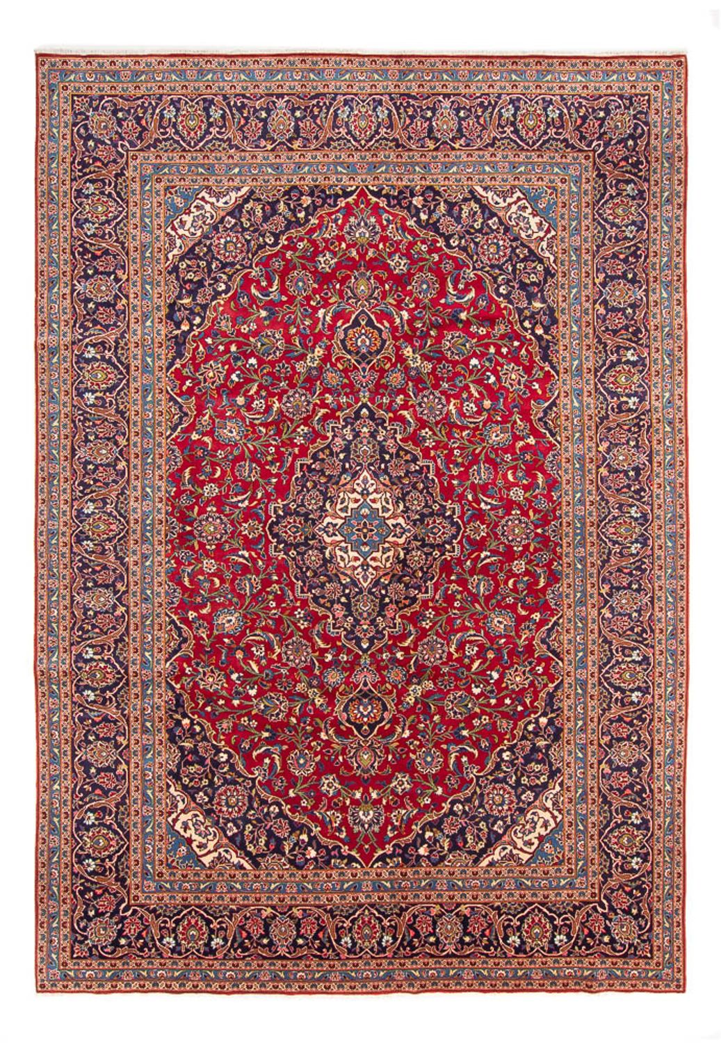 Perserteppich - Keshan - 348 x 247 cm - rot