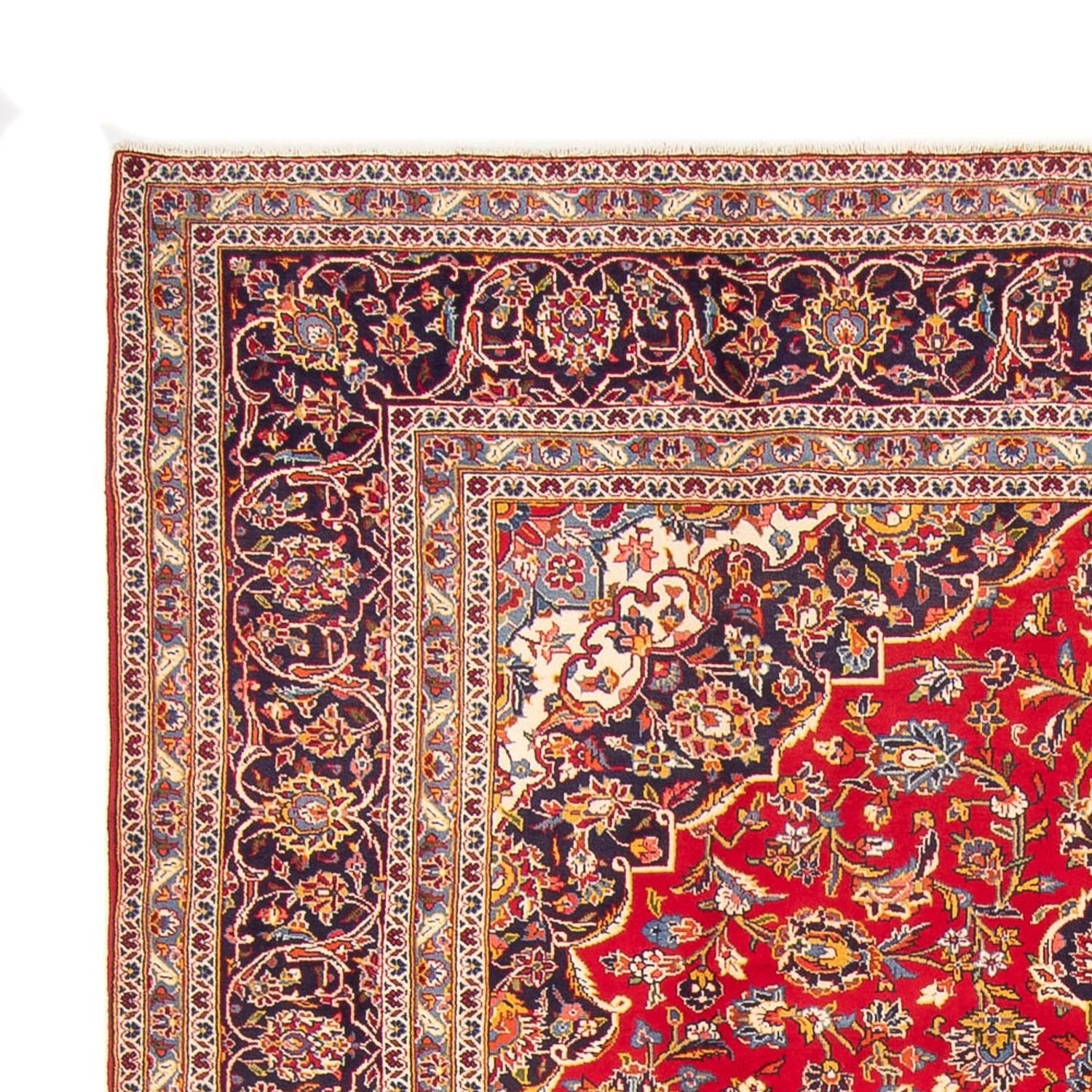 Perserteppich - Keshan - 343 x 252 cm - rot