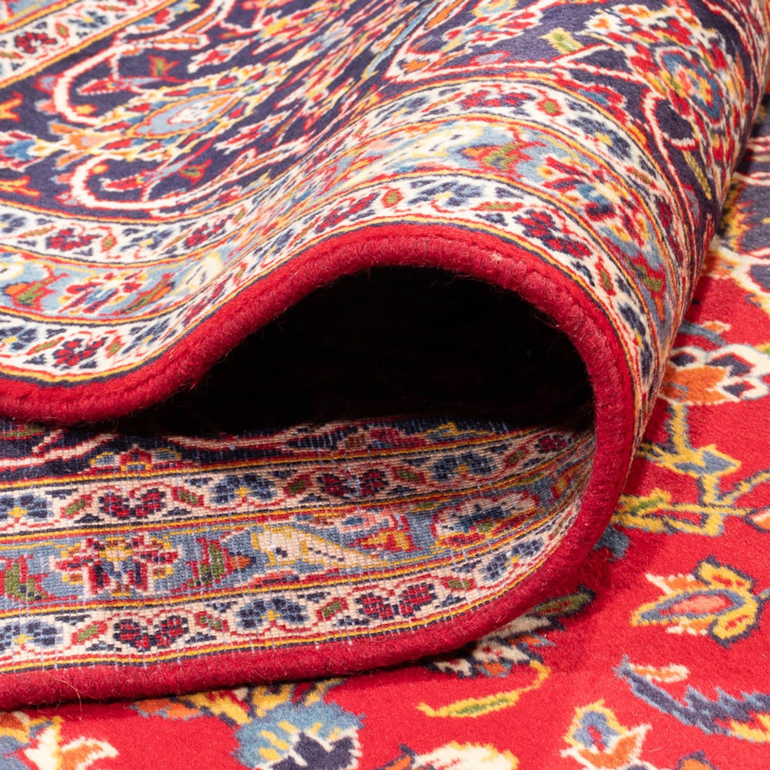 Perserteppich - Keshan - 343 x 252 cm - rot