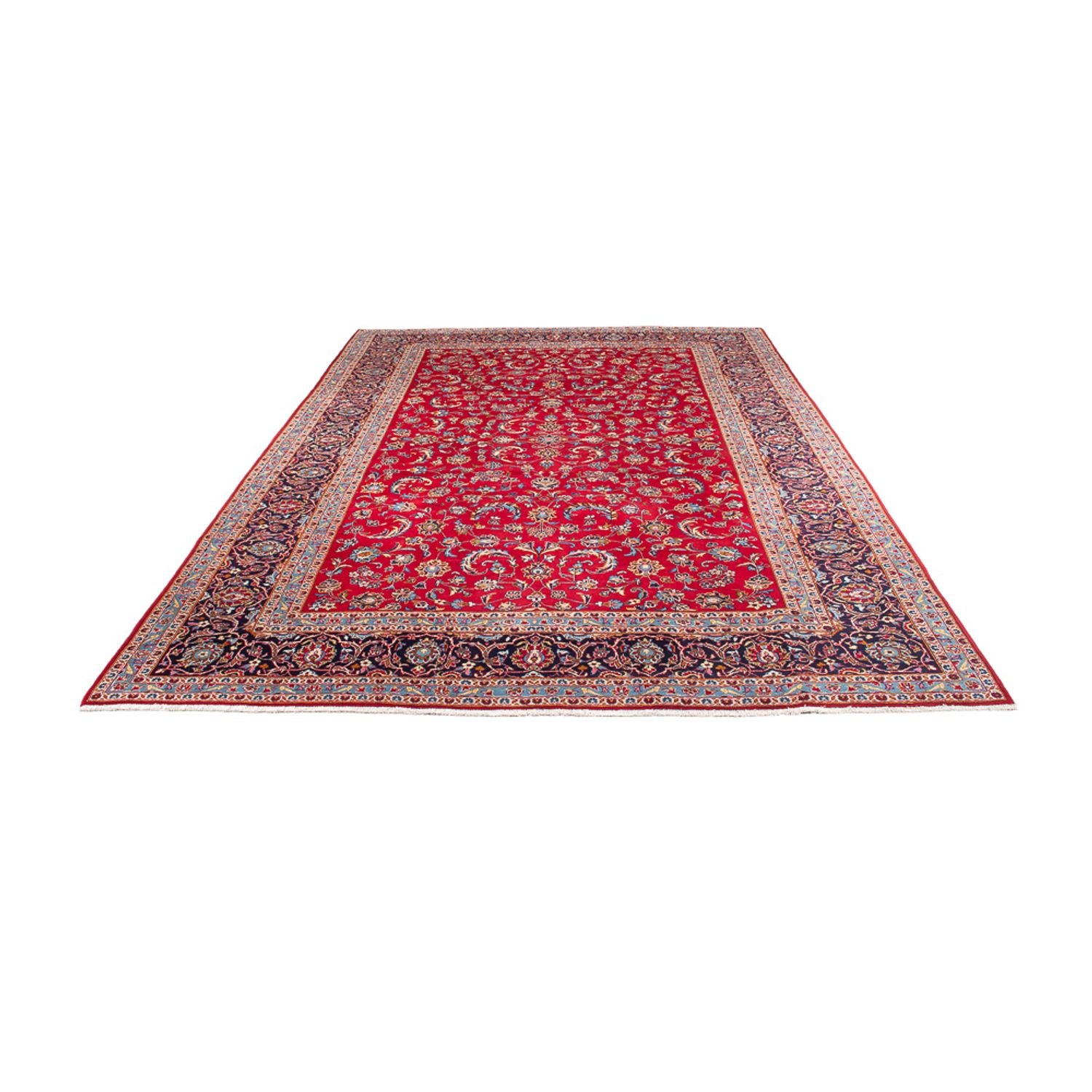 Perserteppich - Keshan - 358 x 243 cm - rot
