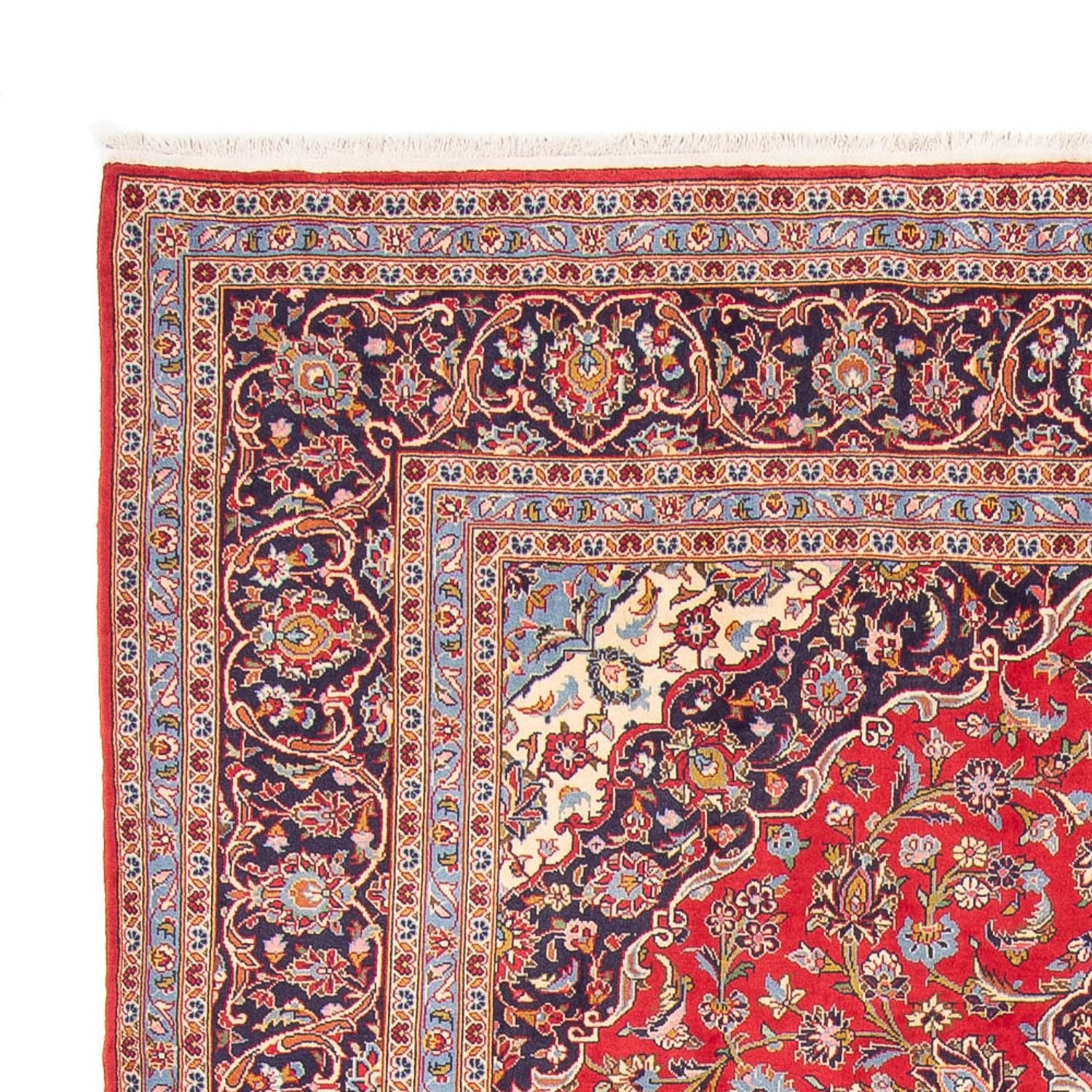 Perserteppich - Keshan - 350 x 250 cm - rot