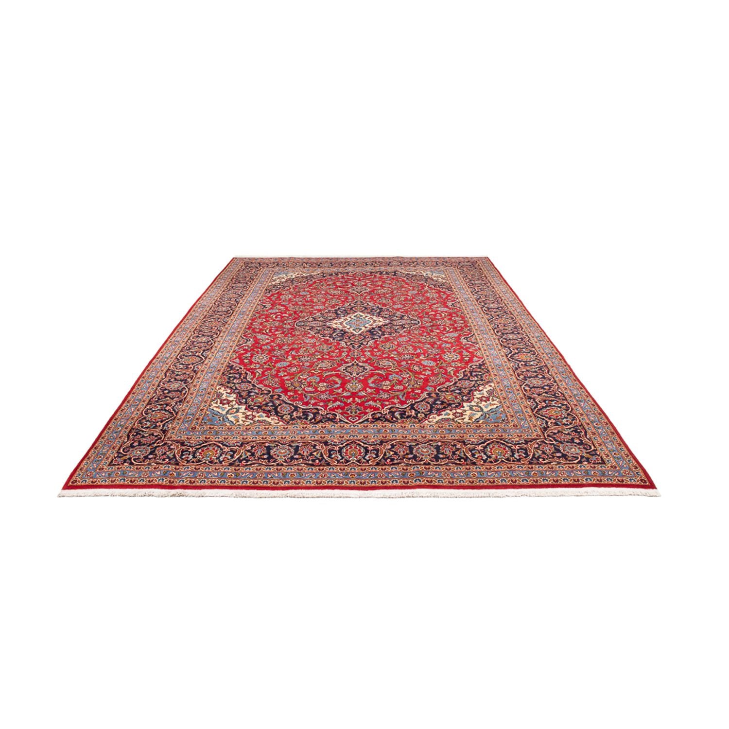 Perserteppich - Keshan - 350 x 250 cm - rot