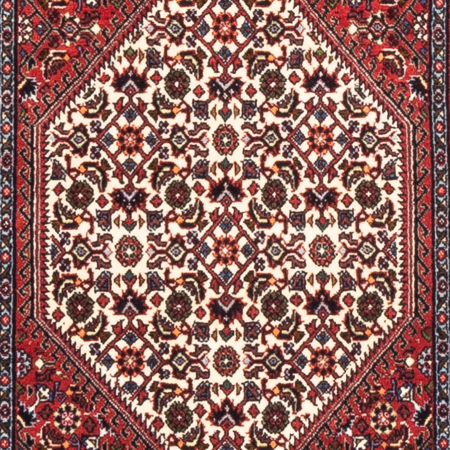 Läufer Perser - Bidjar - 228 x 61 cm - rot