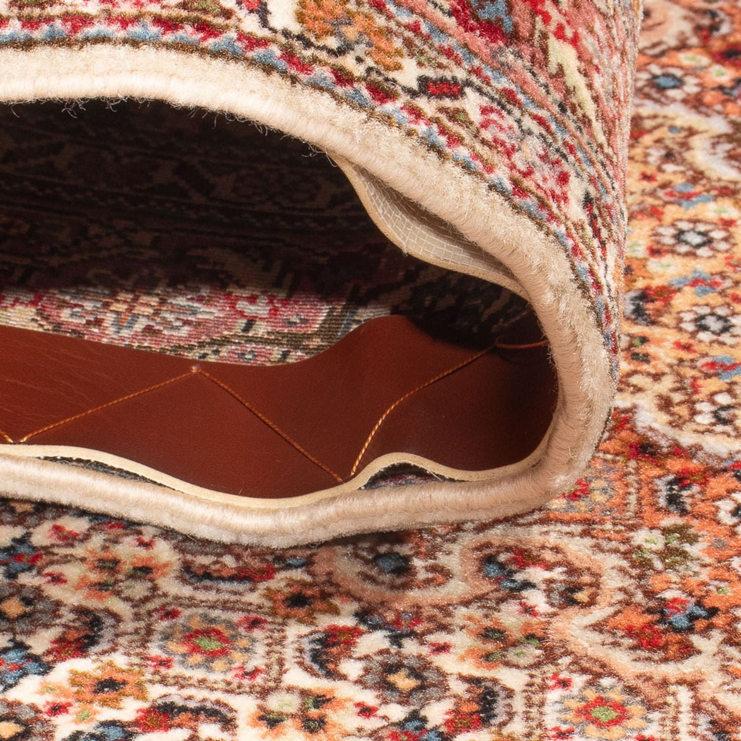 Läufer Perser - Täbriz - Royal - 407 x 78 cm - beige