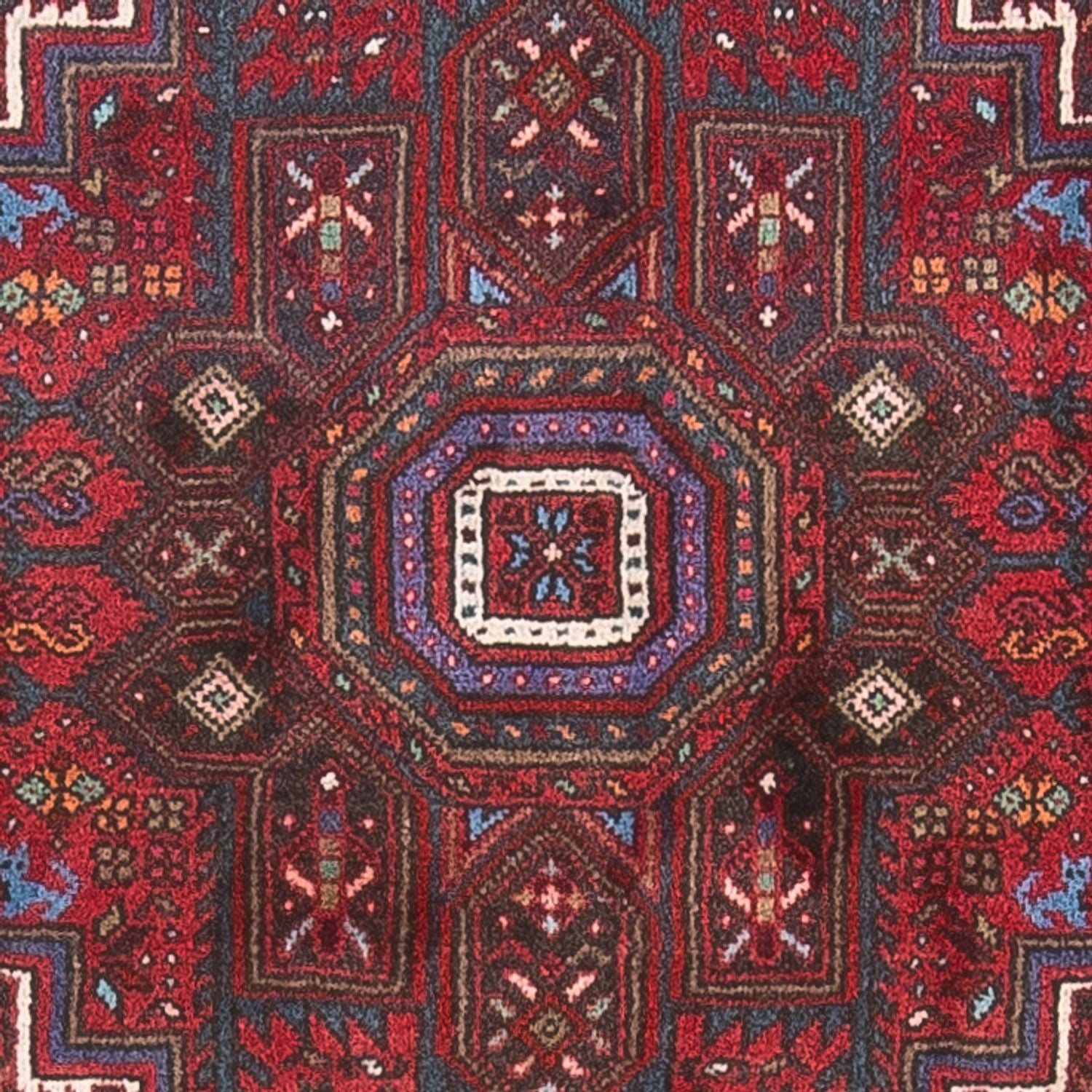 Perserteppich - Nomadic - 130 x 90 cm - hellrot