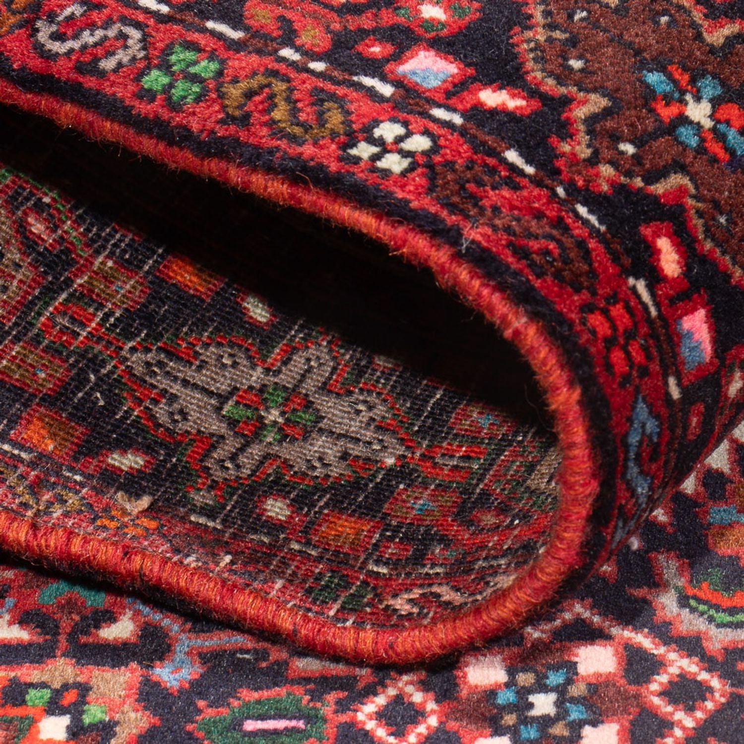Perserteppich - Nomadic - 120 x 80 cm - rot