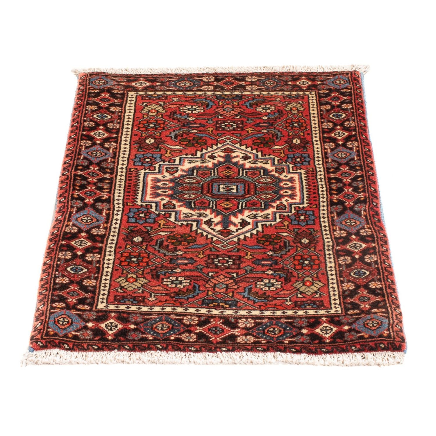 Perserteppich - Nomadic - 72 x 48 cm - rot