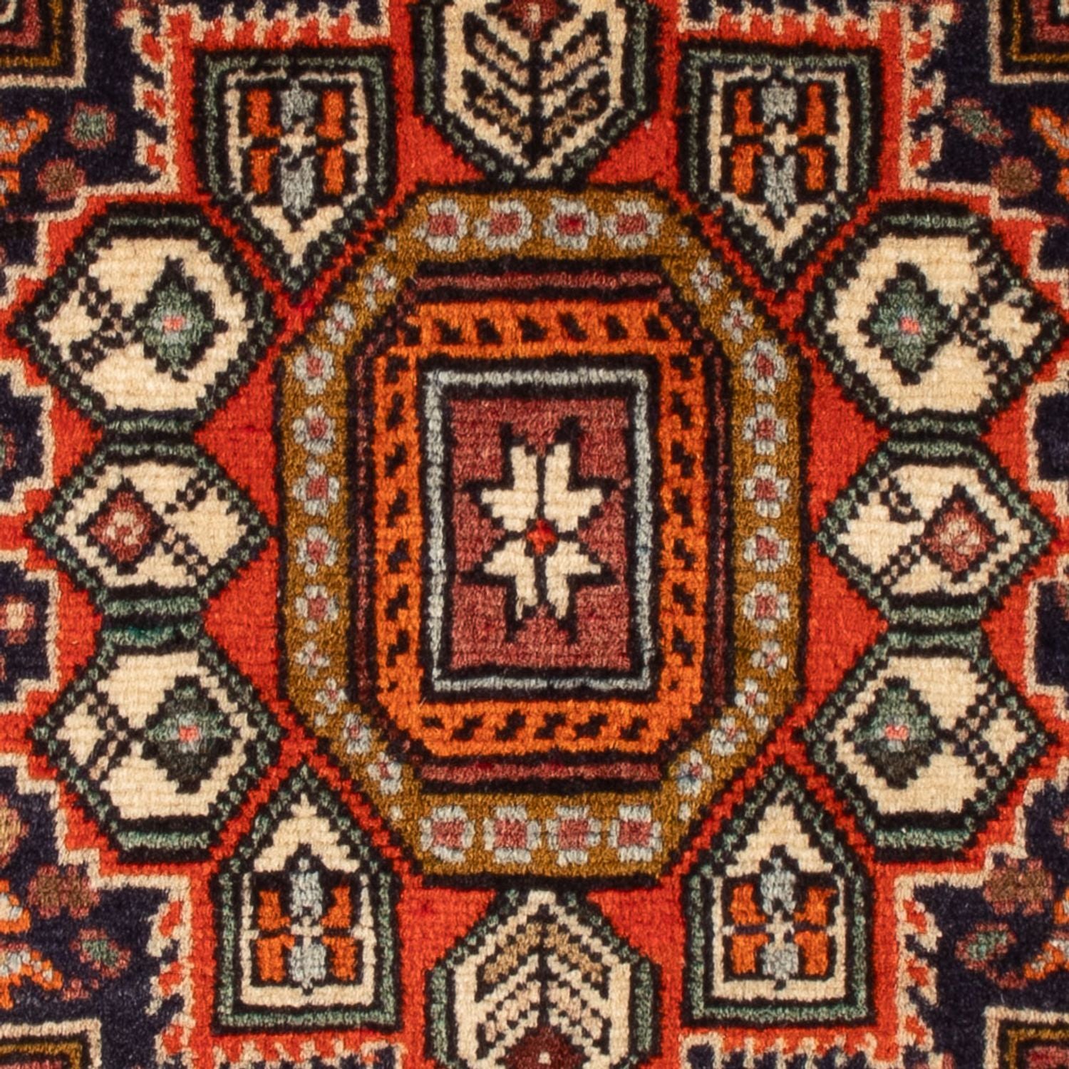 Perserteppich - Nomadic - 72 x 52 cm - blau