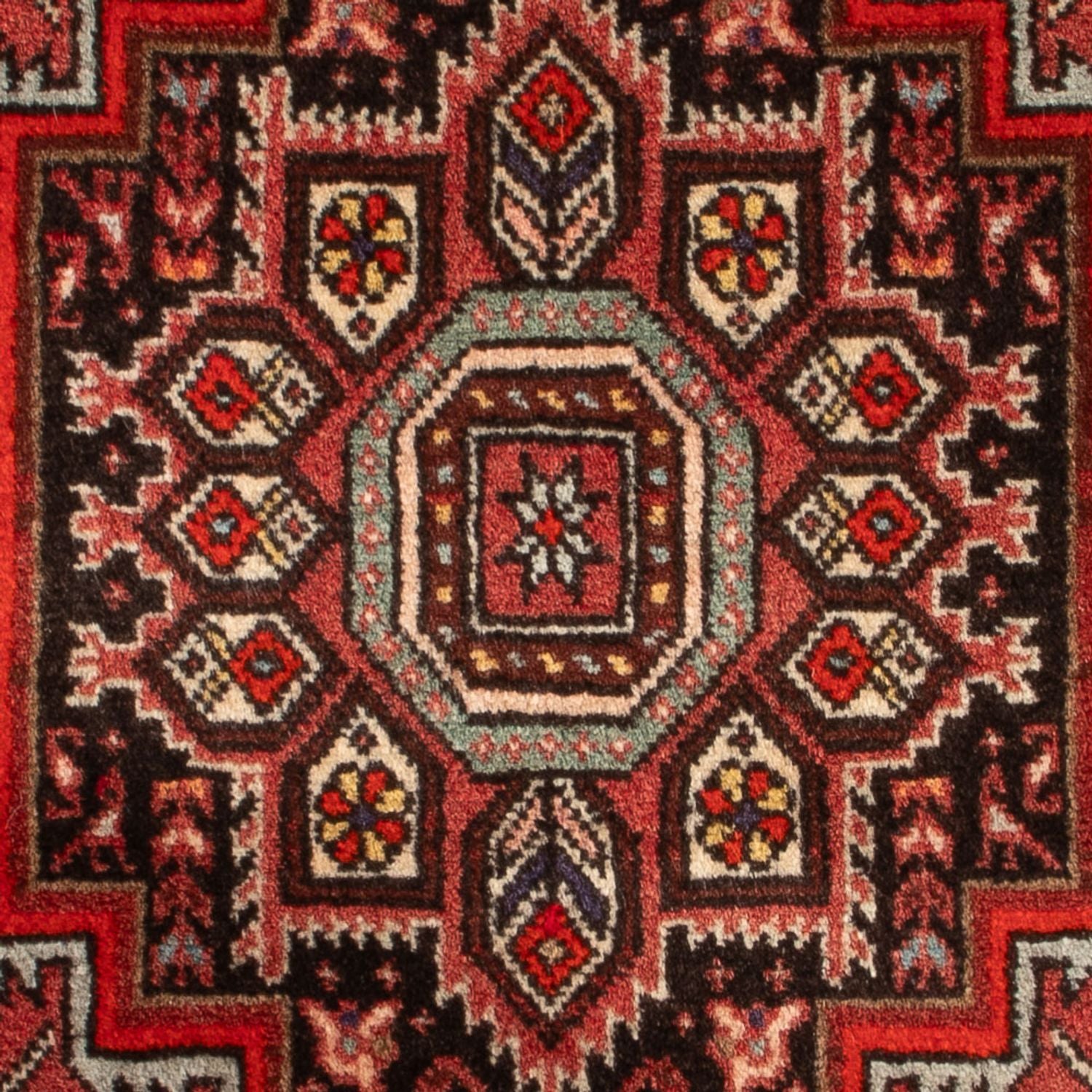 Perserteppich - Nomadic - 78 x 54 cm - rot