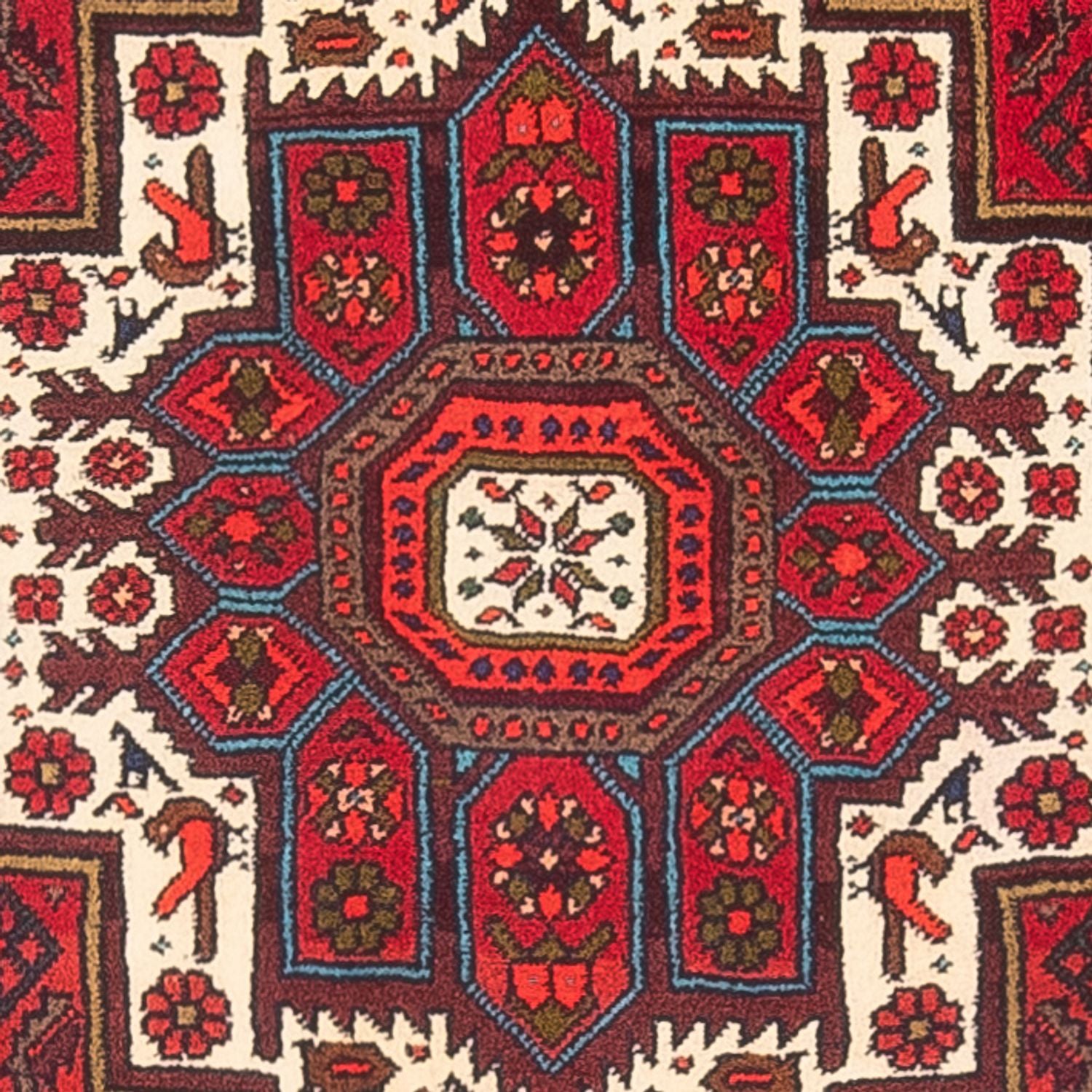 Perserteppich - Nomadic - 120 x 80 cm - rot