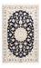 Perserteppich - Nain - Premium - 154 x 104 cm - dunkelblau
