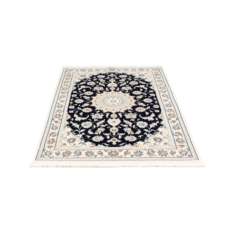 Perserteppich - Nain - Premium - 154 x 104 cm - dunkelblau