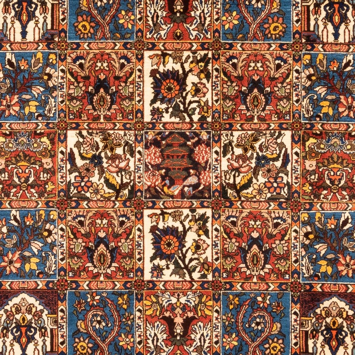 Perserteppich - Nomadic - 303 x 202 cm - bordeauxrot