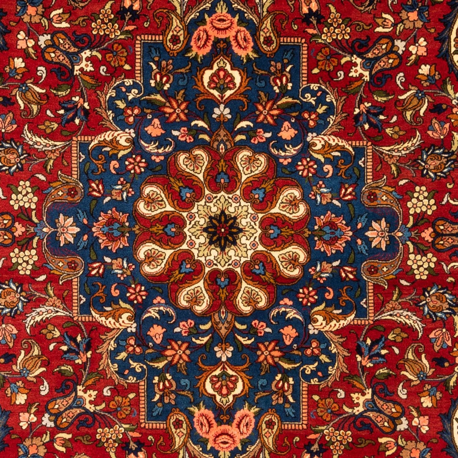Perserteppich - Bidjar - Royal - 296 x 204 cm - dunkelblau