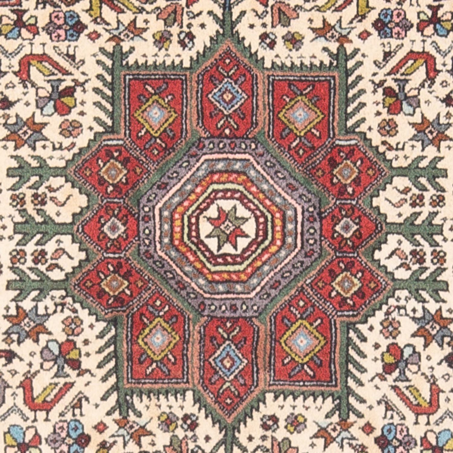 Perserteppich - Nomadic - 126 x 80 cm - creme