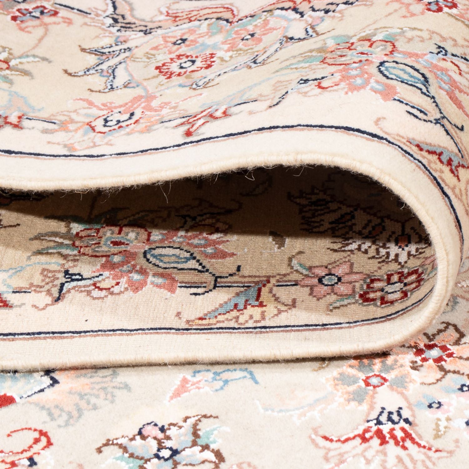 Perserteppich - Täbriz - Royal - 195 x 150 cm - creme