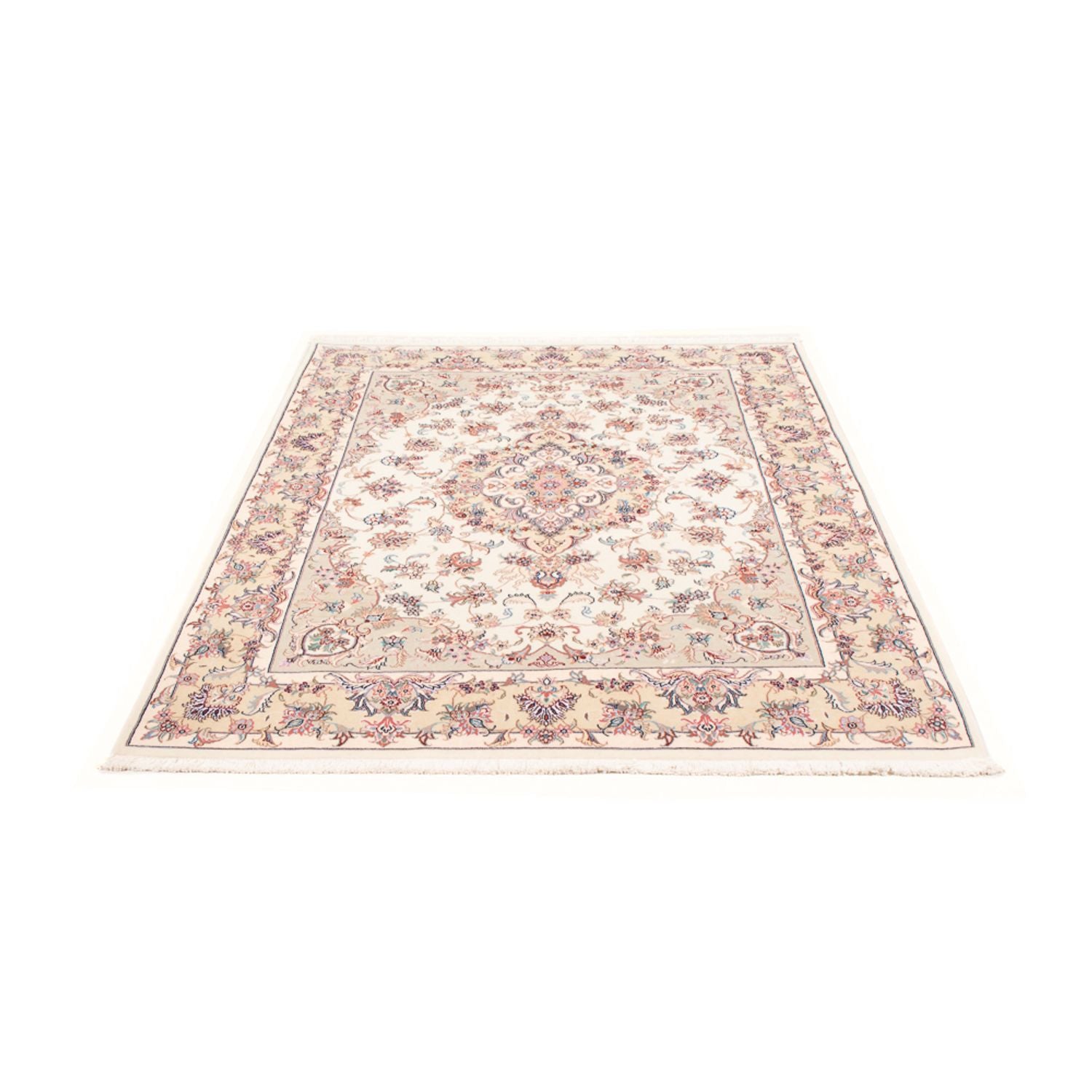 Perserteppich - Täbriz - Royal - 195 x 150 cm - creme