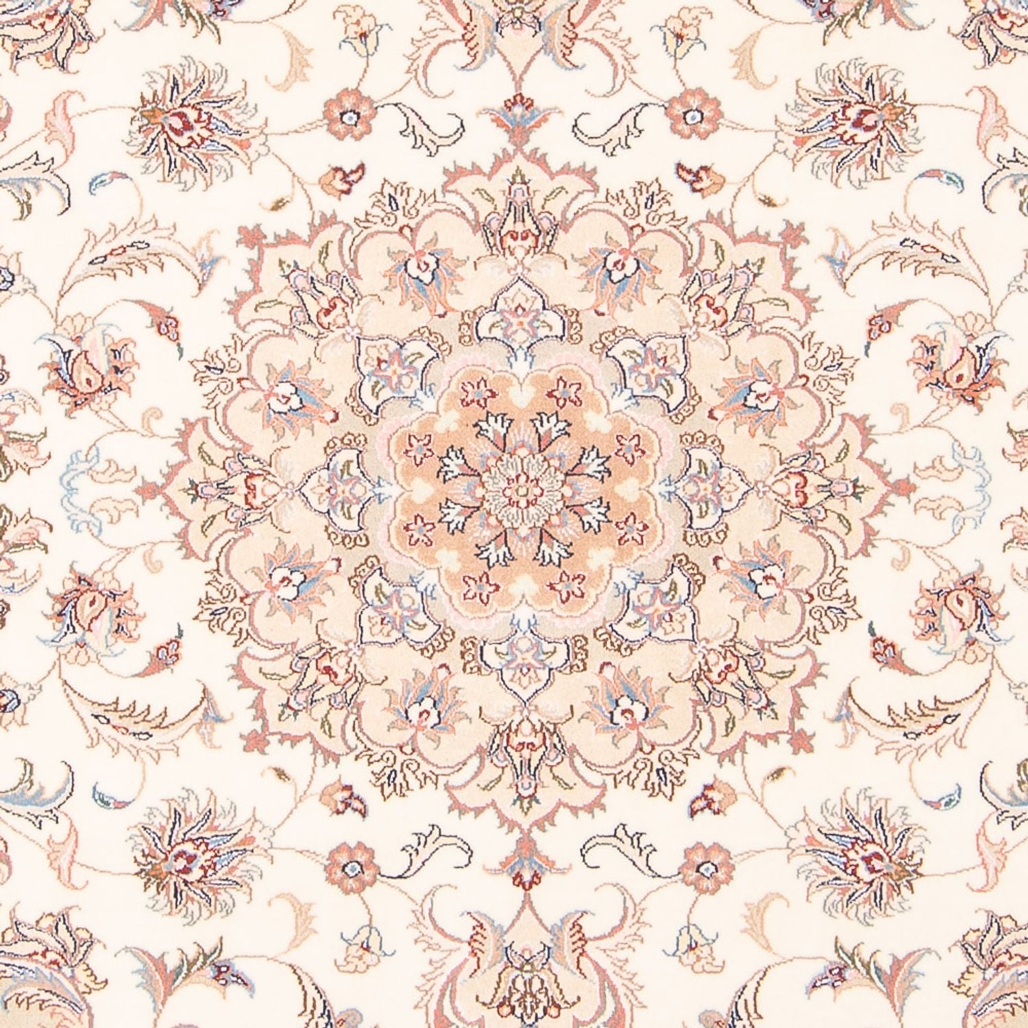 Perserteppich - Täbriz - Royal - 198 x 148 cm - creme