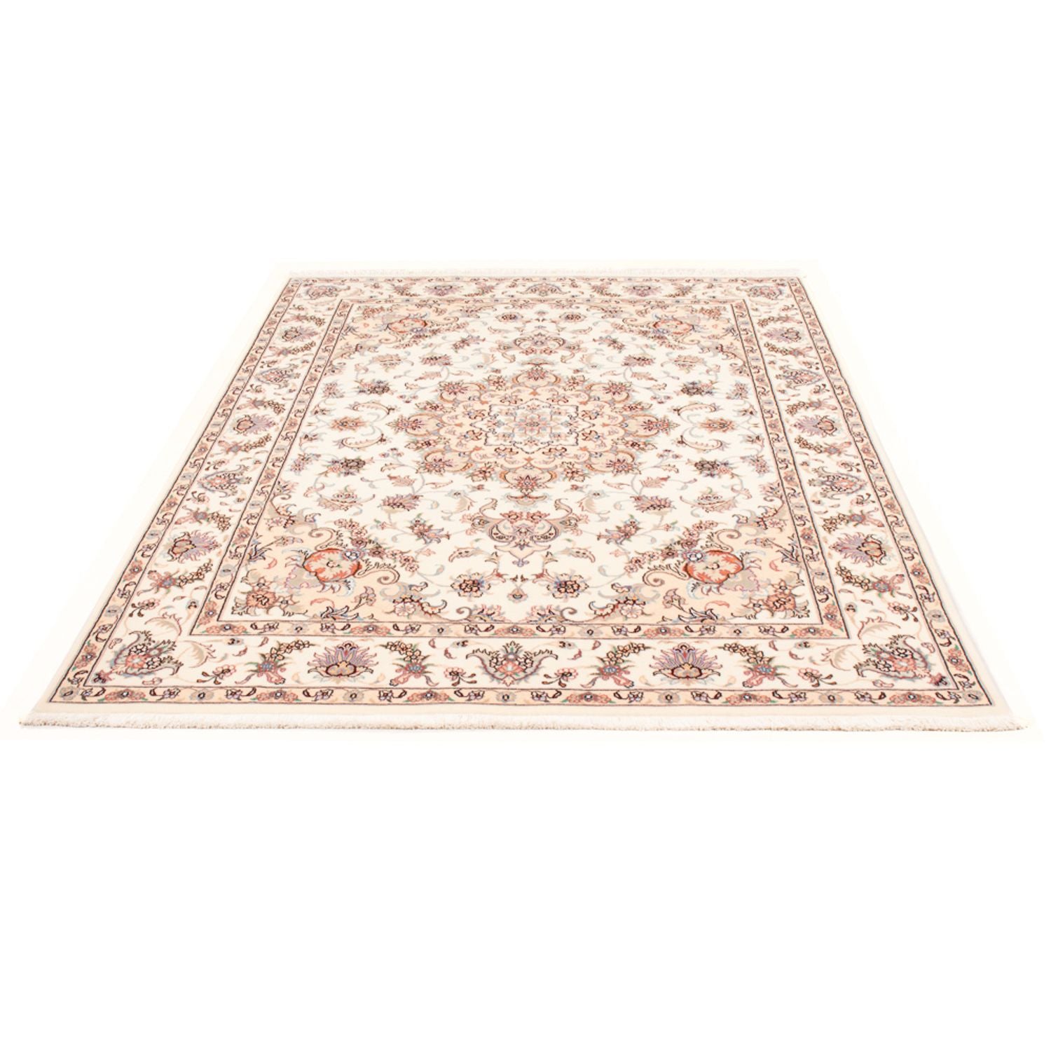 Perserteppich - Täbriz - Royal - 203 x 148 cm - creme