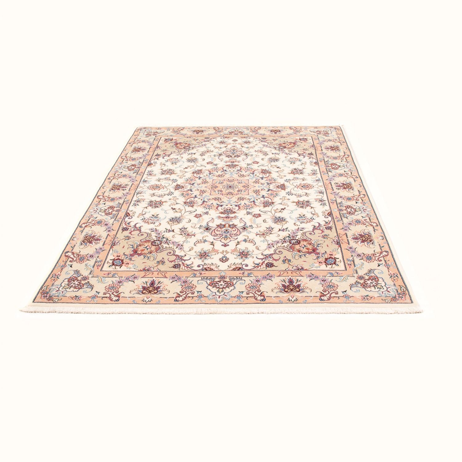 Perserteppich - Täbriz - Royal - 200 x 147 cm - creme