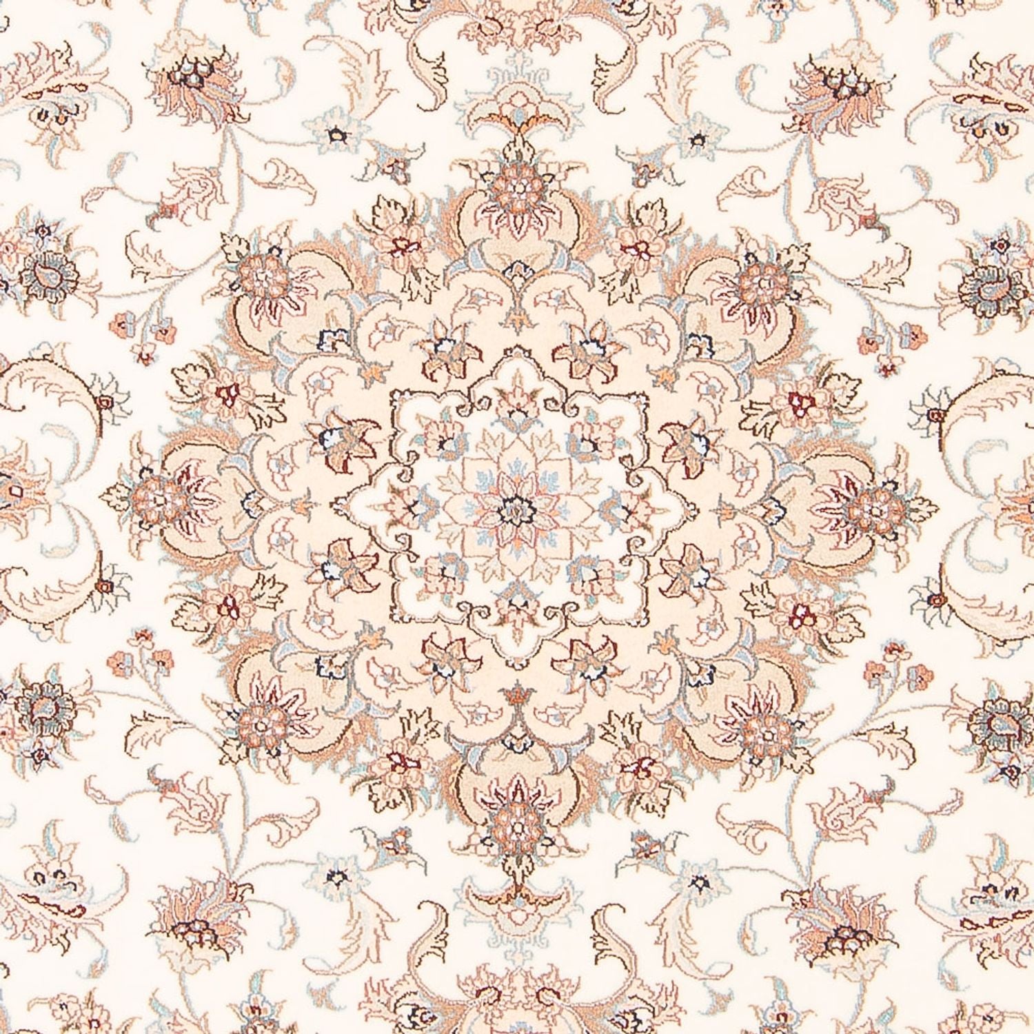 Perserteppich - Täbriz - Royal - 197 x 152 cm - creme